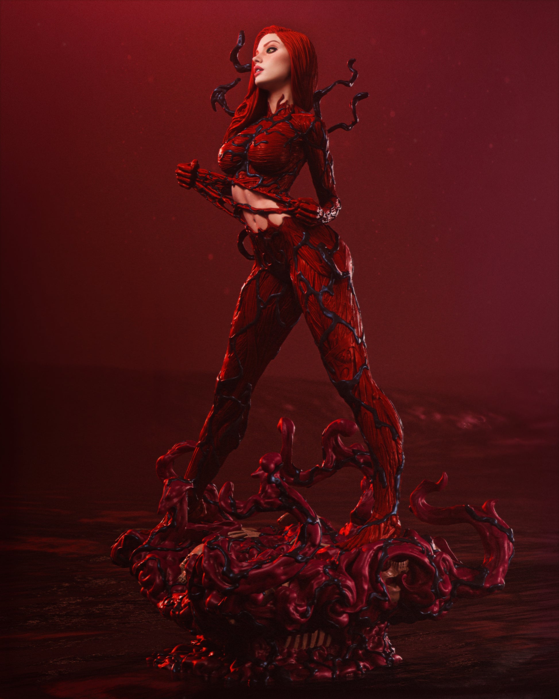 Mary Jane from Marvel by CA3D | High Quality Resin Print | Painted Commissions available! - Sephiknot
