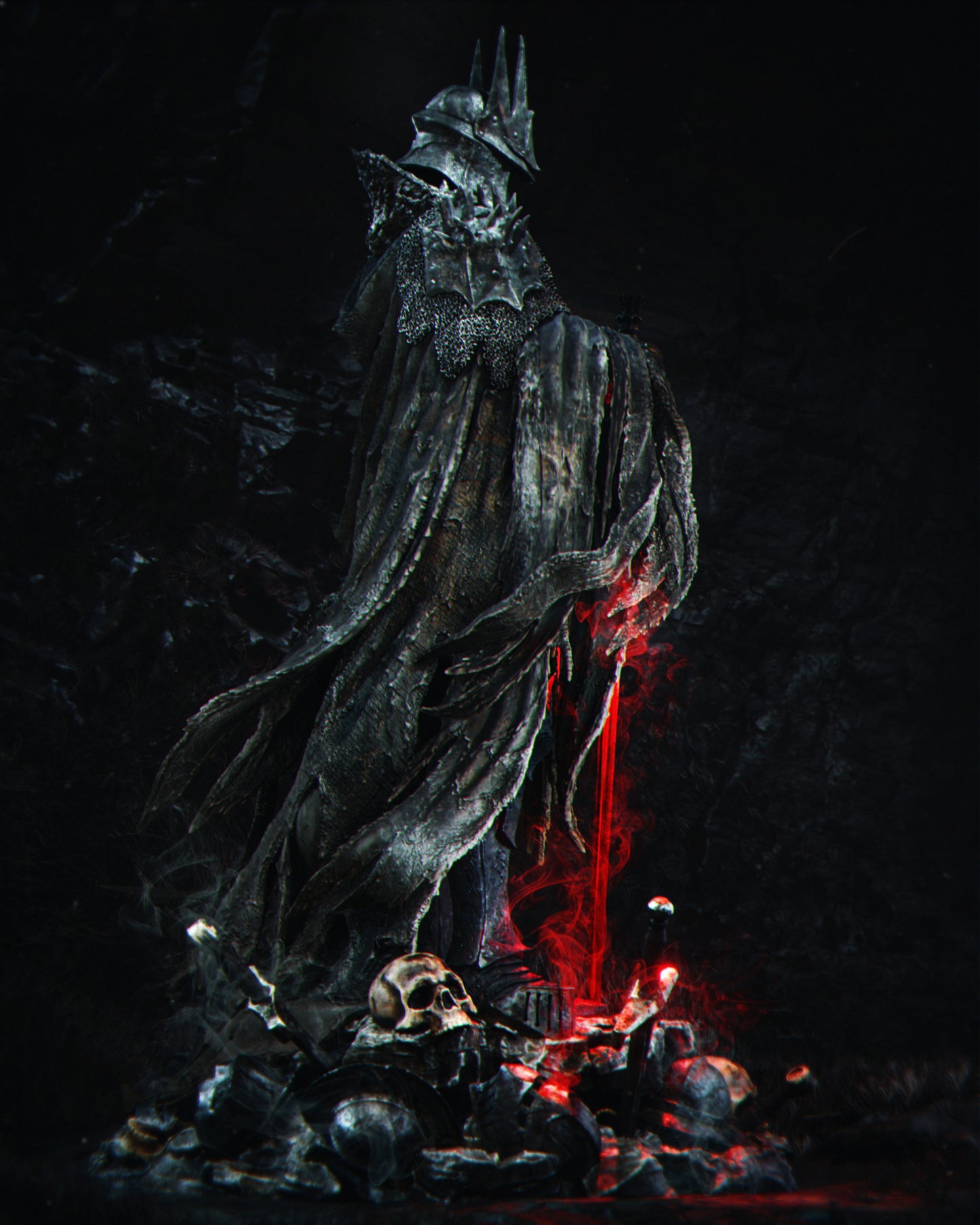Death Knight from Warcraft by CA3D | High Quality Resin Print | Painted Commissions available! - Sephiknot