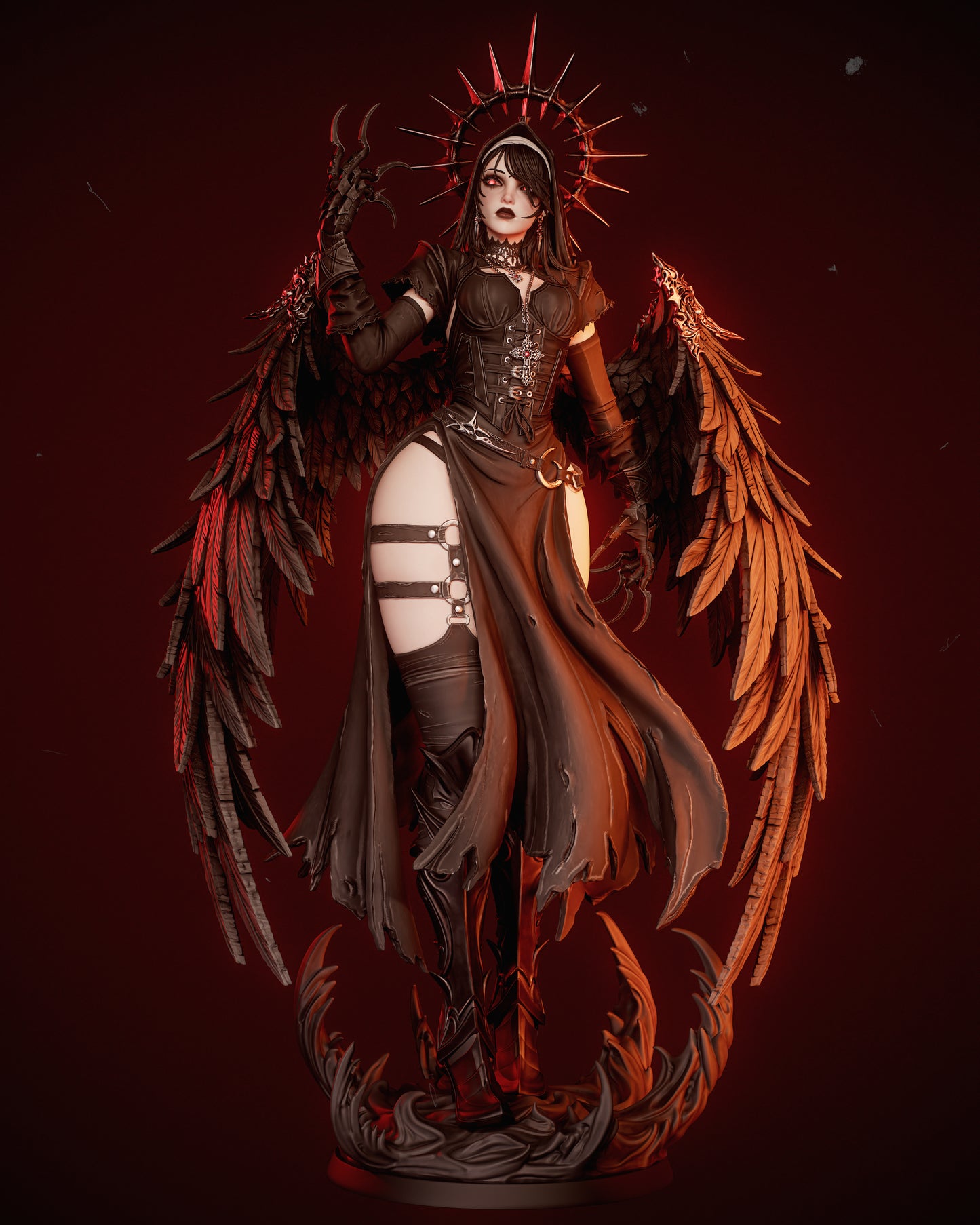 Corrupted Nun Original Model by CA3D - Sephiknot