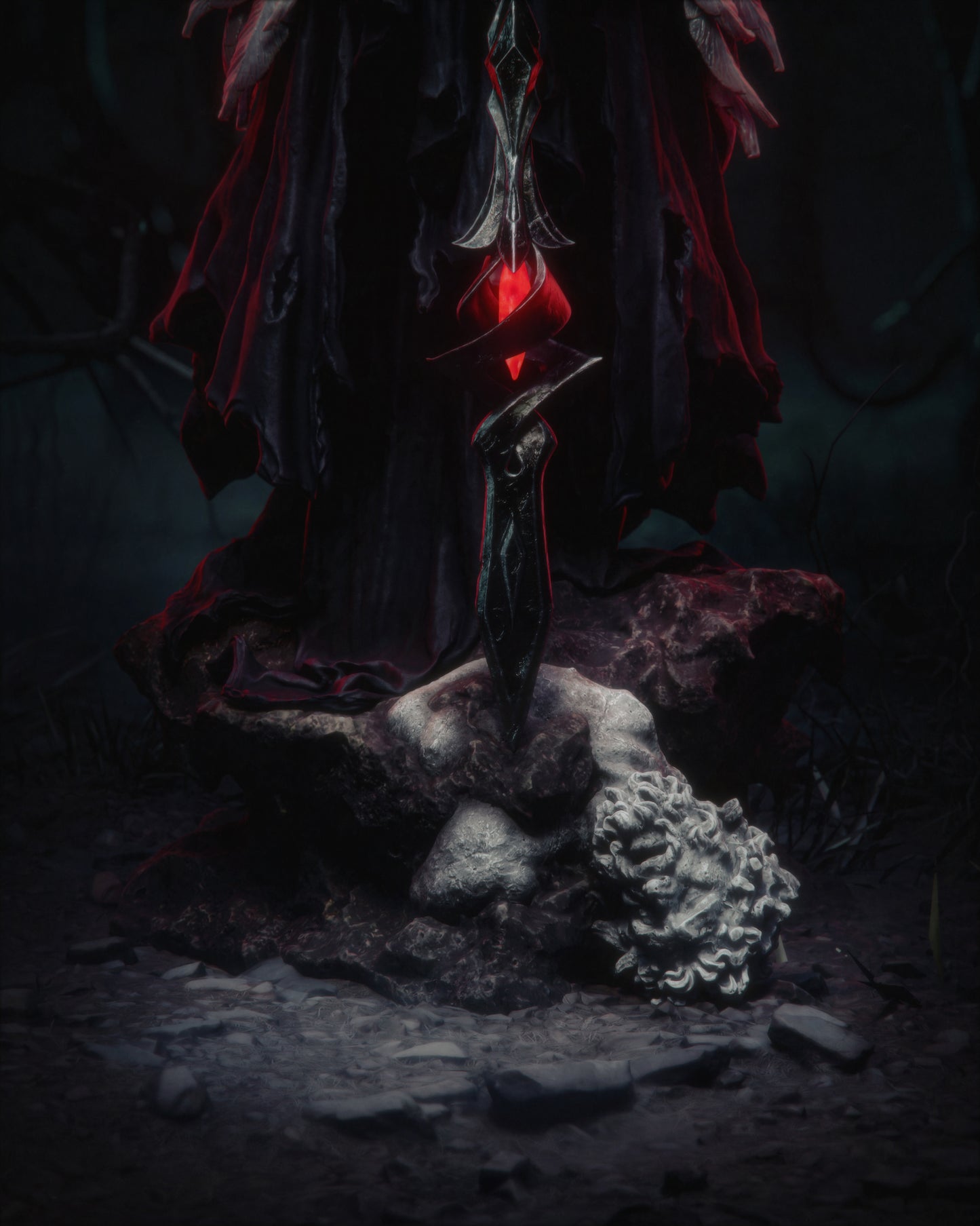 Queen of the Ashen Vale from Warcraft by CA3D | High Quality Resin Print | Painted Commissions available!