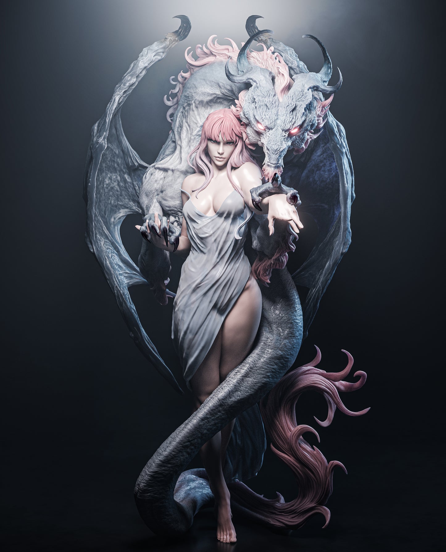 Dragon Girl Original Model by CA3D