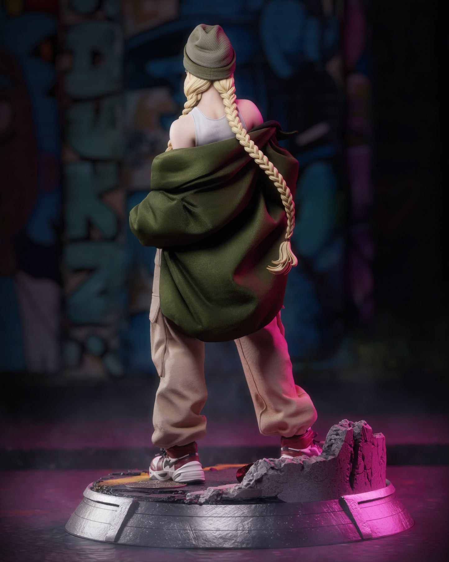 Cammy from Street Fighter by CA3D | High Quality Resin Print | Painted Commissions available!