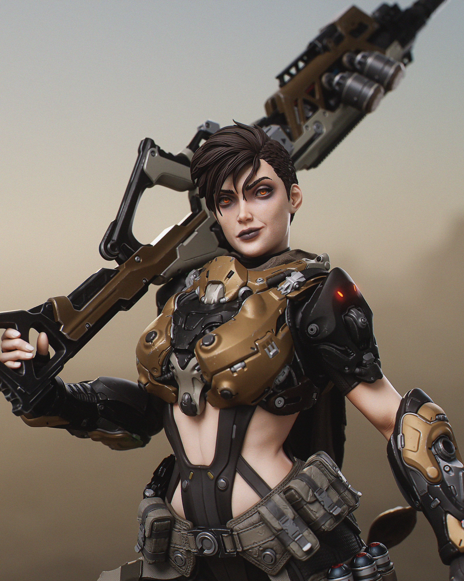 Kyla by CA3D | High Quality Resin Print | Painted Commissions available! - Sephiknot