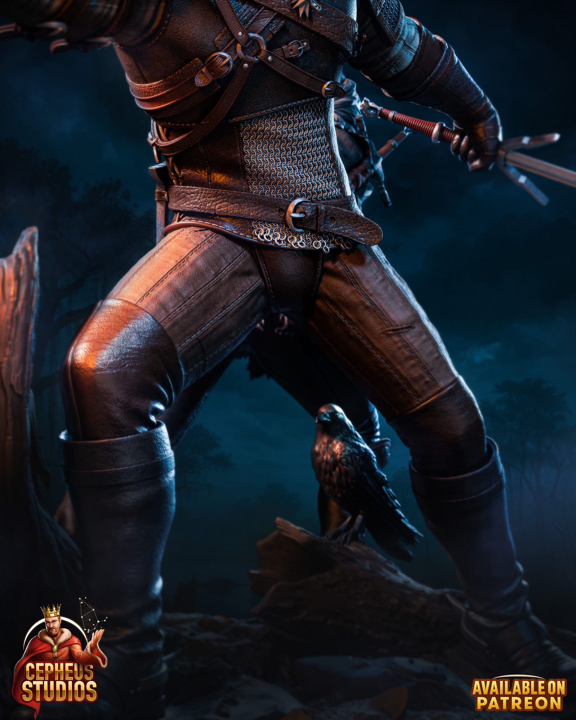 Geralt from Witcher 4 Fan-Made Model by Cepheus Studio - Sephiknot