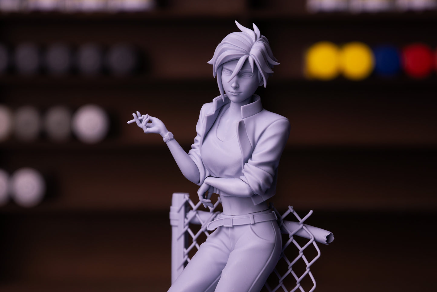 Invisigal from Dispatch by Neko Figurines | High Quality Resin Print | Painted Commissions available!