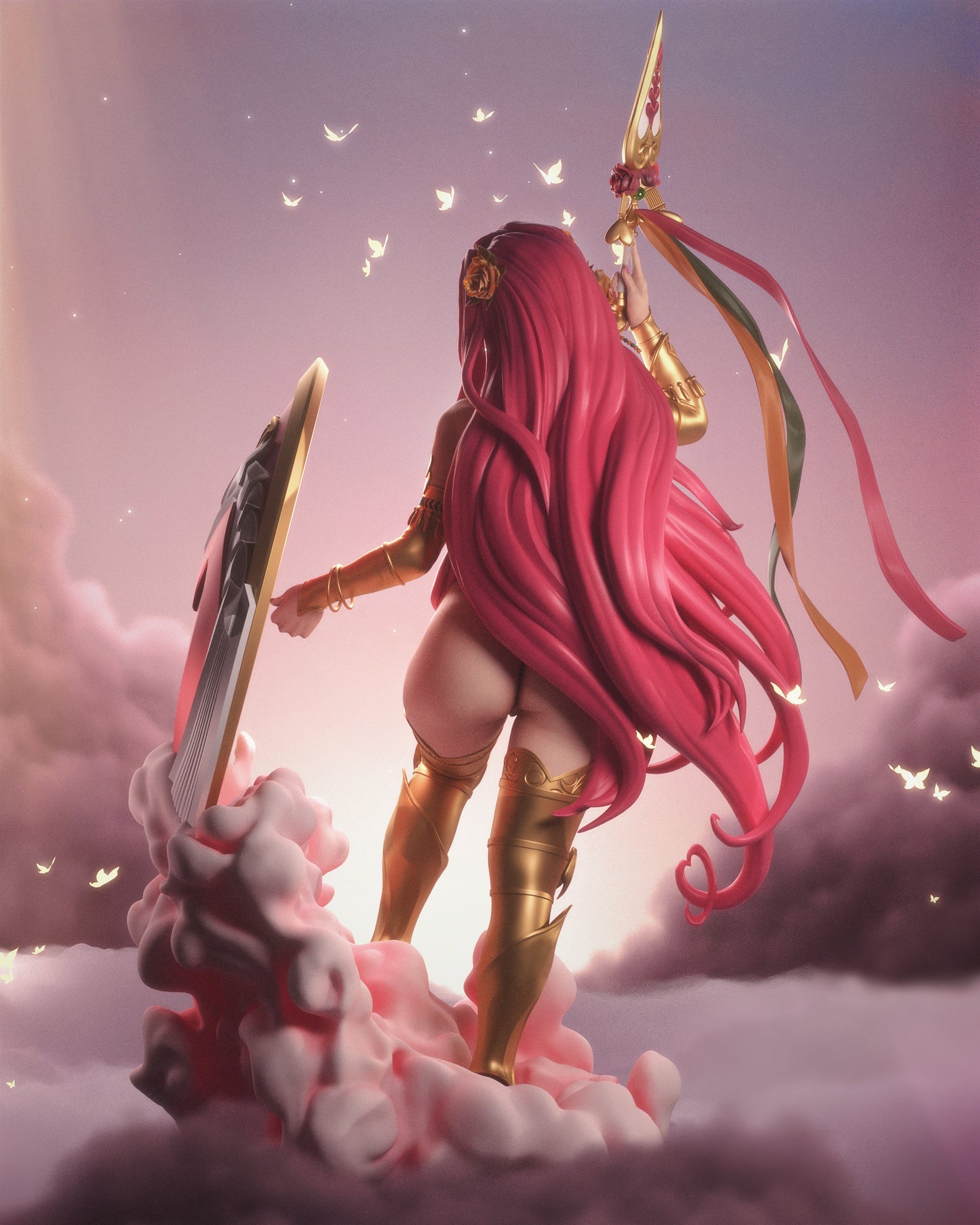 Aphrodite from Hades Fan-Made Model by CA3D - Sephiknot