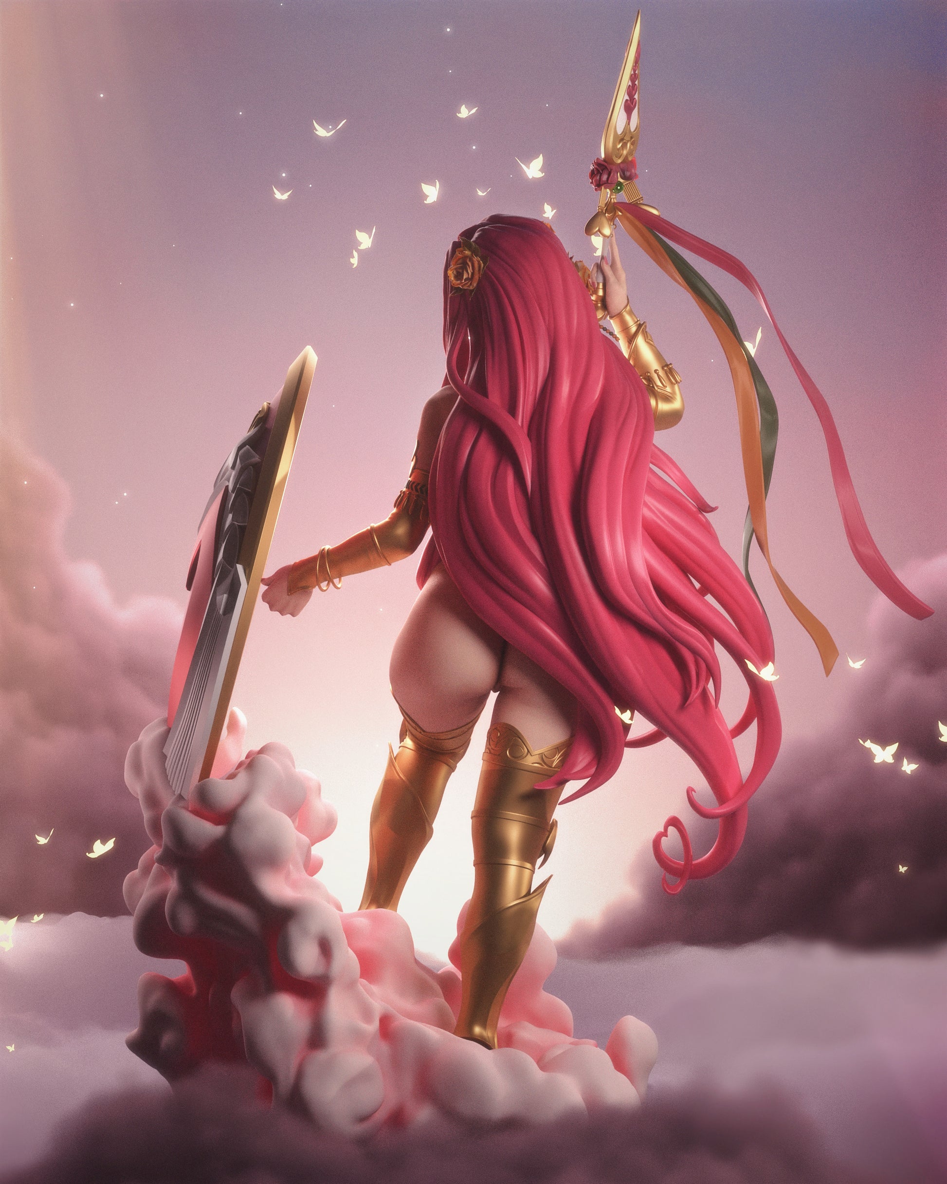 Aphrodite from Hades Fan-Made Model by CA3D - Sephiknot