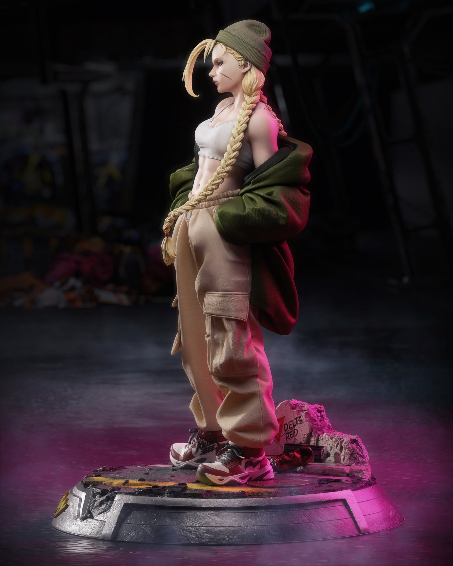 Cammy from Street Fighter by CA3D | High Quality Resin Print | Painted Commissions available!