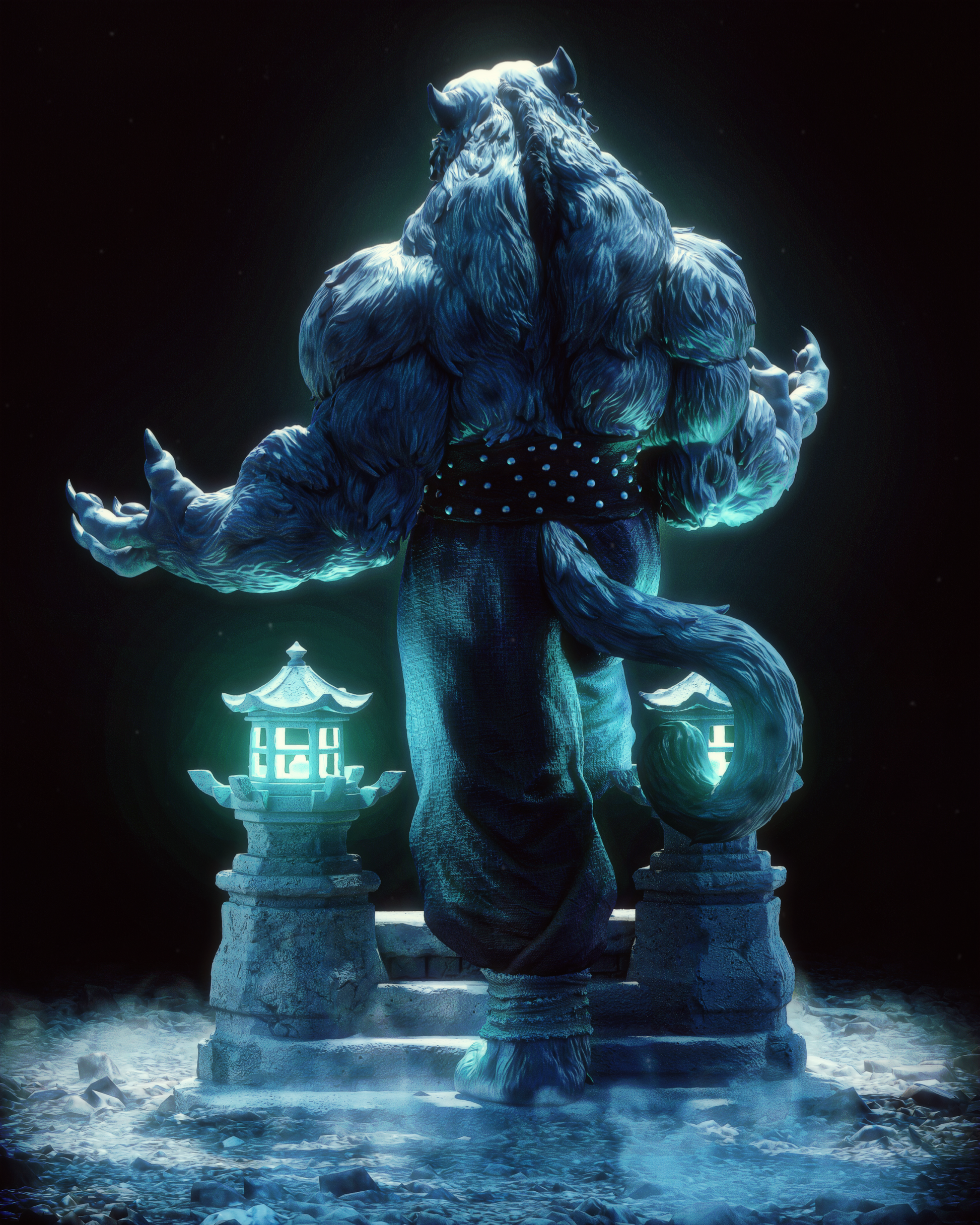 Tai Lung from Kung Fu Panda by CA3D | High Quality Resin Print | Painted Commissions available! - Sephiknot