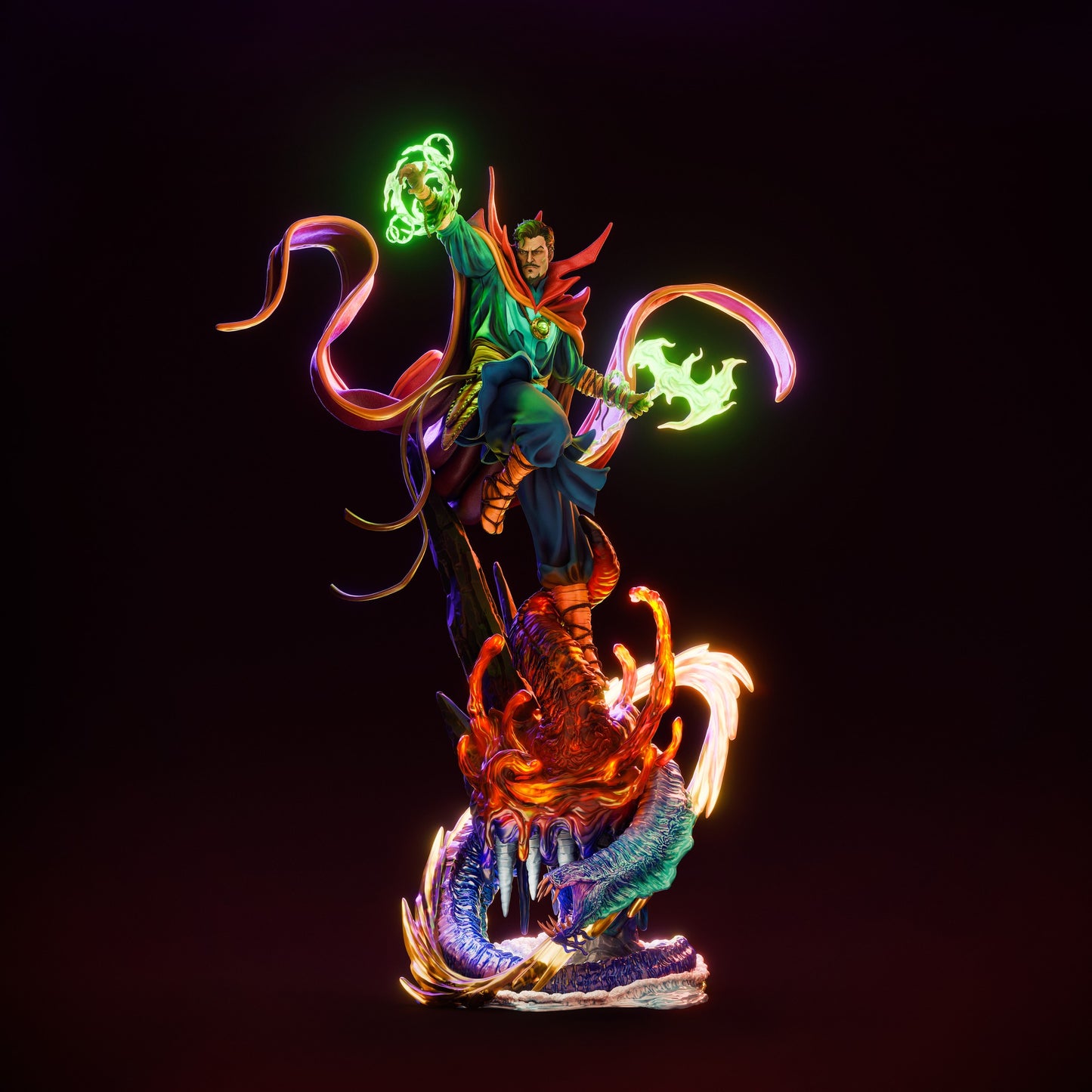 Strange from Marvel Fan-Made Model by CA3D - Sephiknot