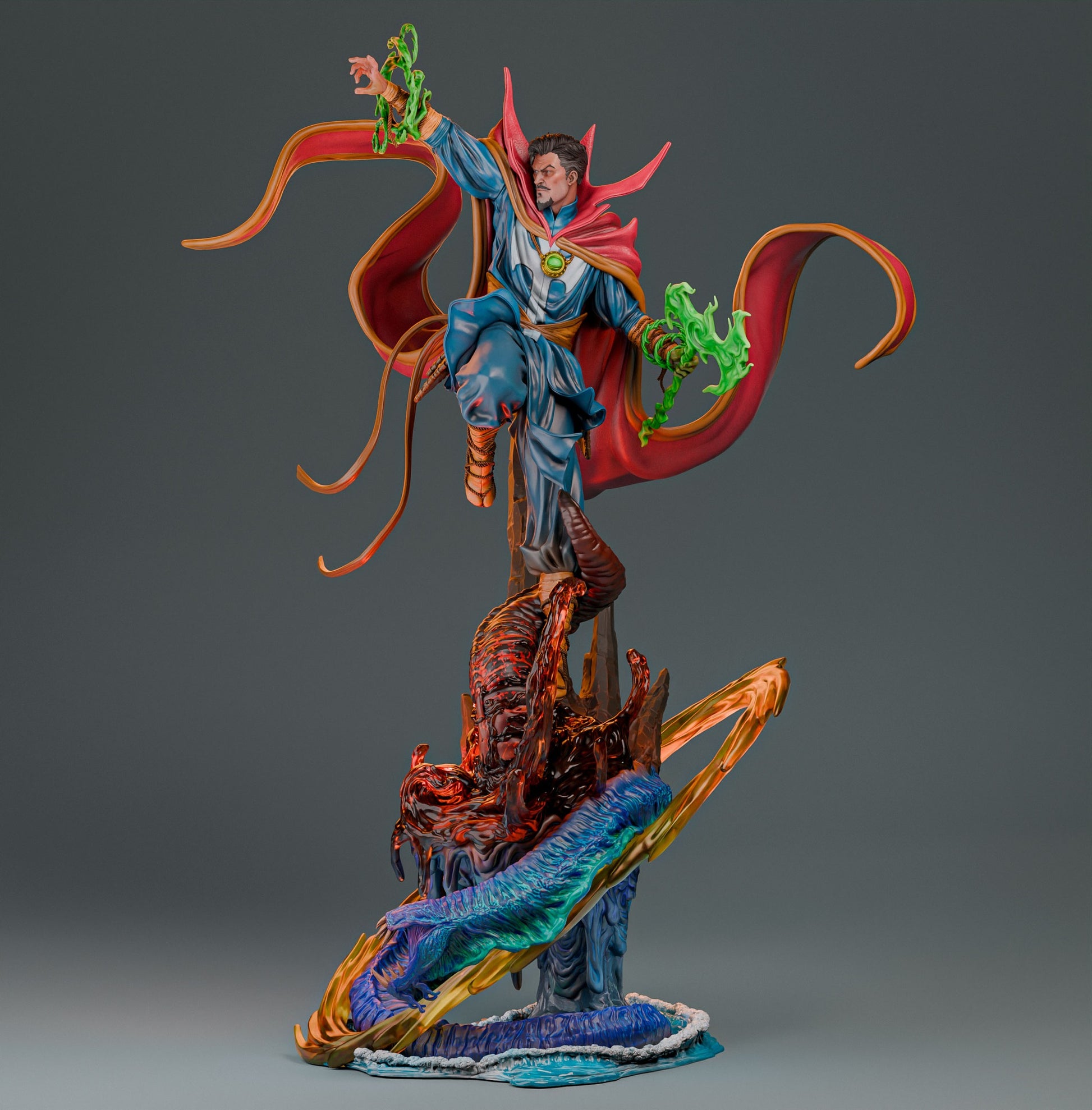 Strange from Marvel Fan-Made Model by CA3D - Sephiknot