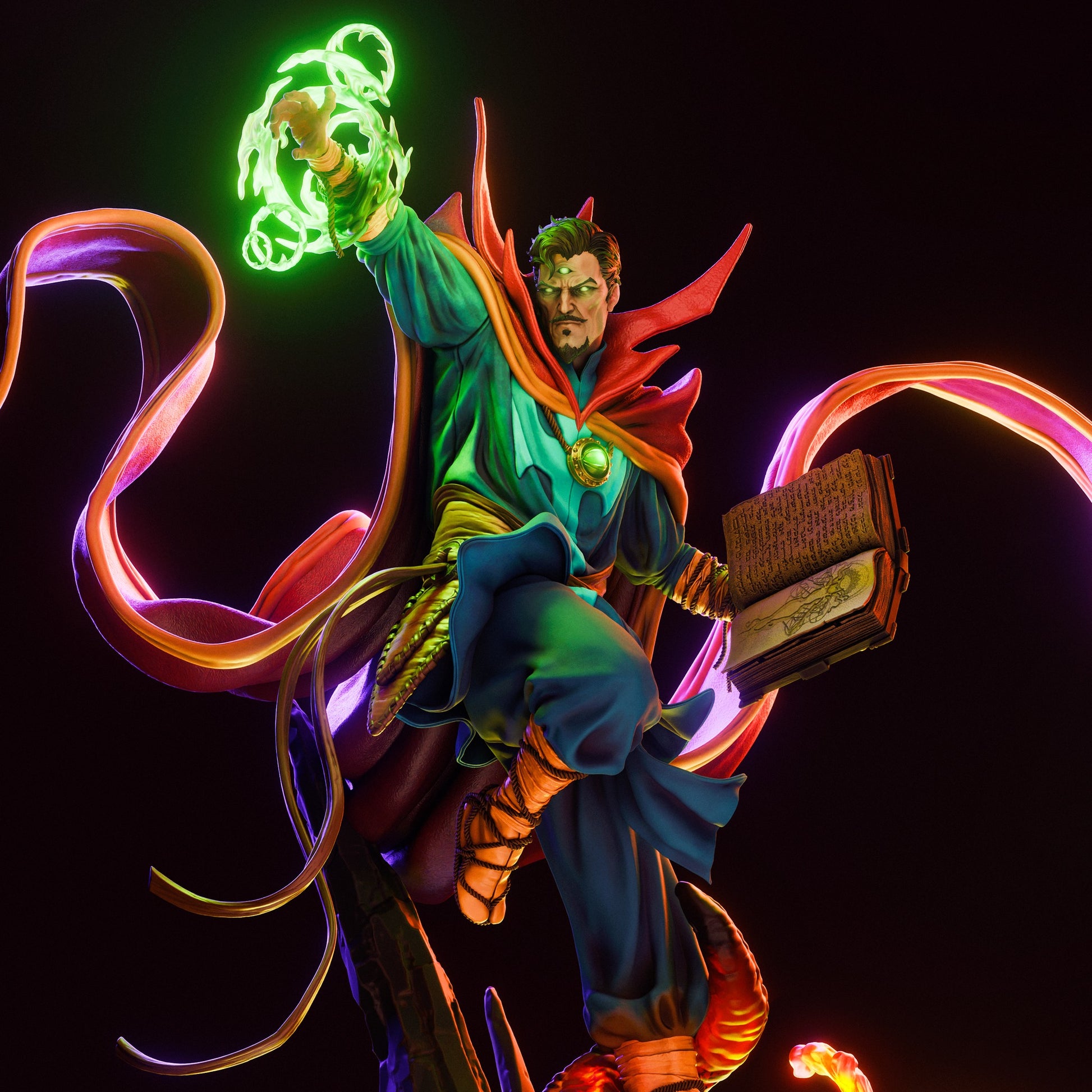 Strange from Marvel Fan-Made Model by CA3D - Sephiknot