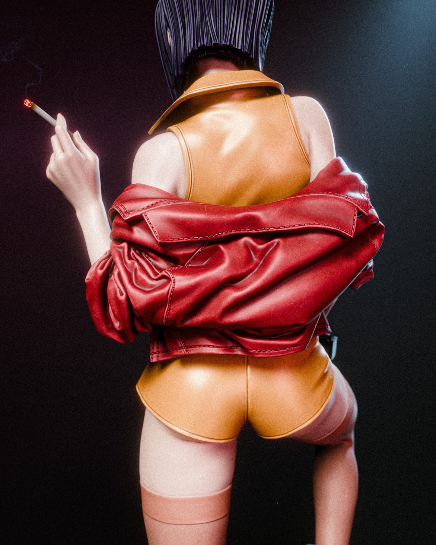 Faye Valentine from Cowboy Bebop Fan-Made Model by CA3D - Sephiknot