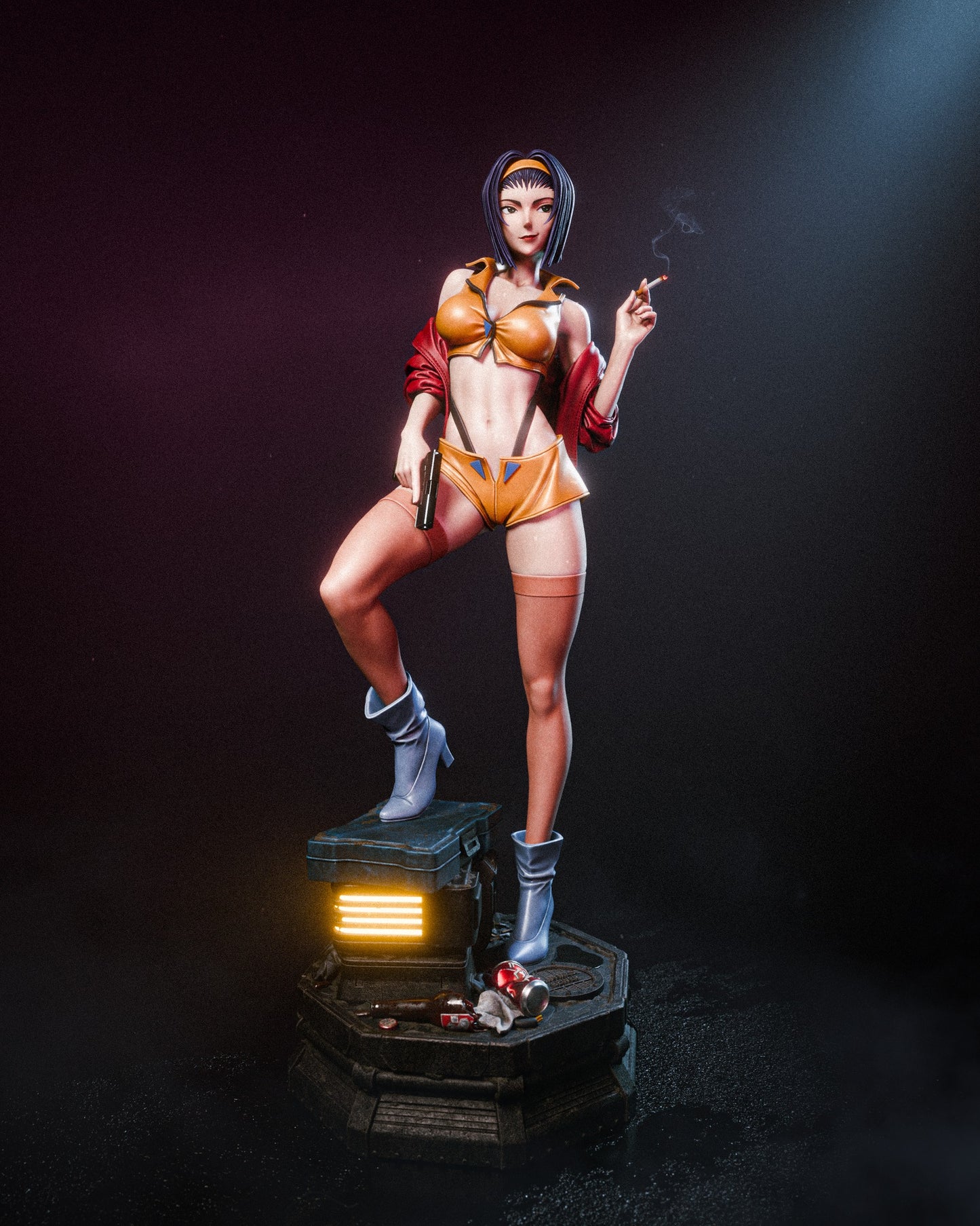 Faye Valentine from Cowboy Bebop Fan-Made Model by CA3D - Sephiknot