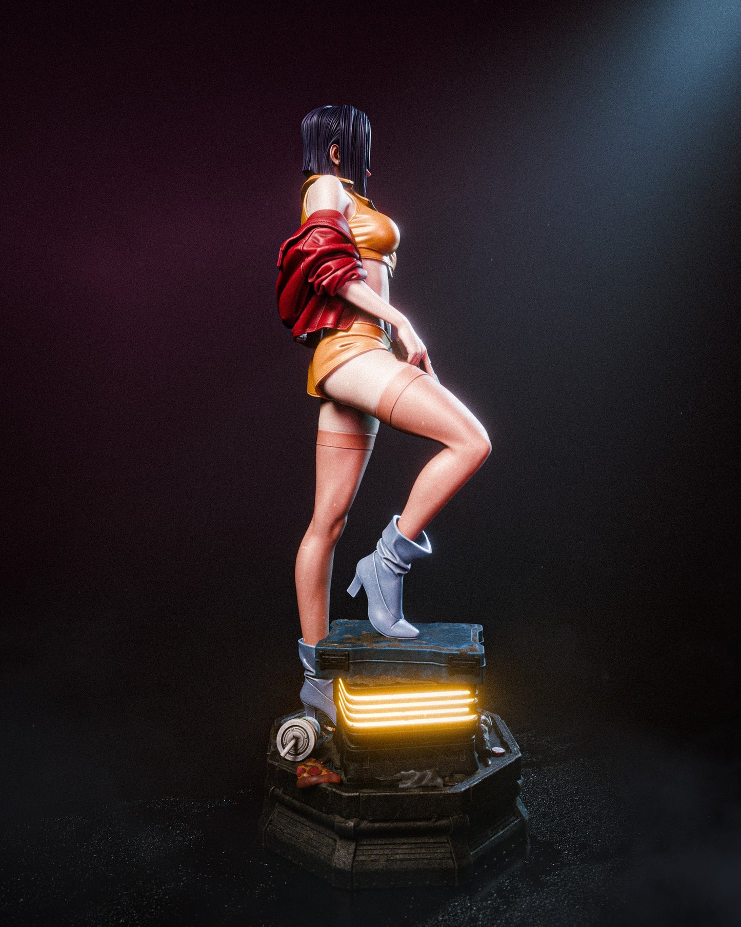 Faye Valentine from Cowboy Bebop Fan-Made Model by CA3D - Sephiknot