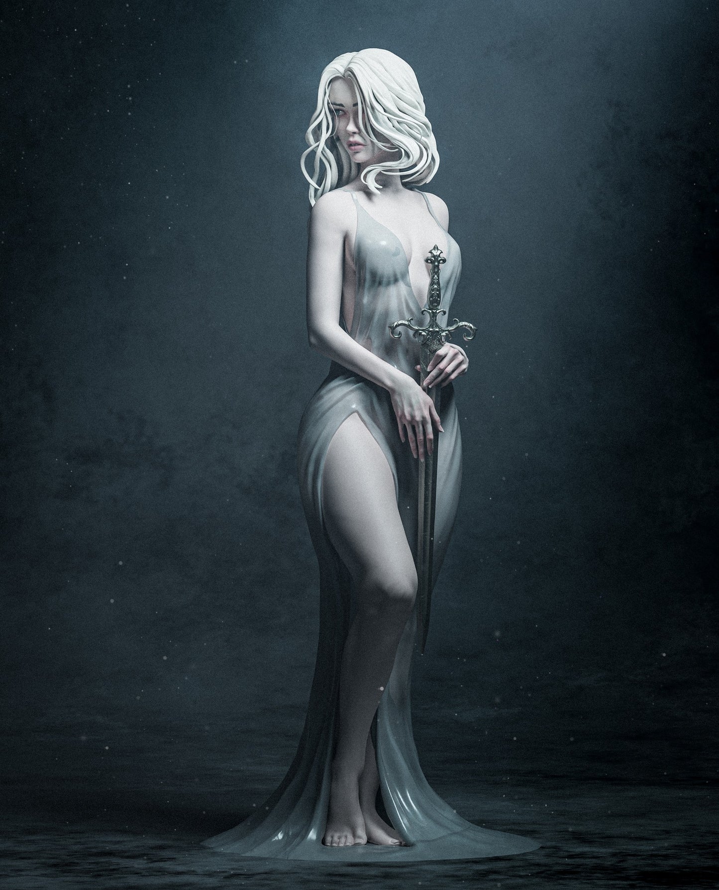 Lady of the Lake Original Model by CA3D - Sephiknot