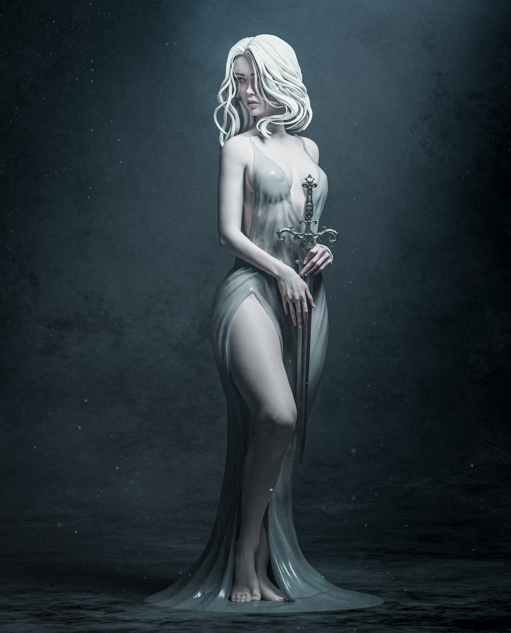 Lady of the Lake Original Model by CA3D - Sephiknot