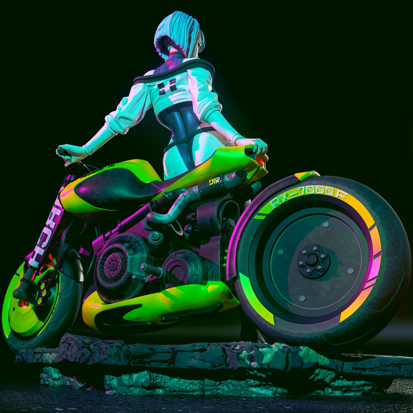 Lucy by CA3D | High Quality Resin Print | Painted Commissions available!