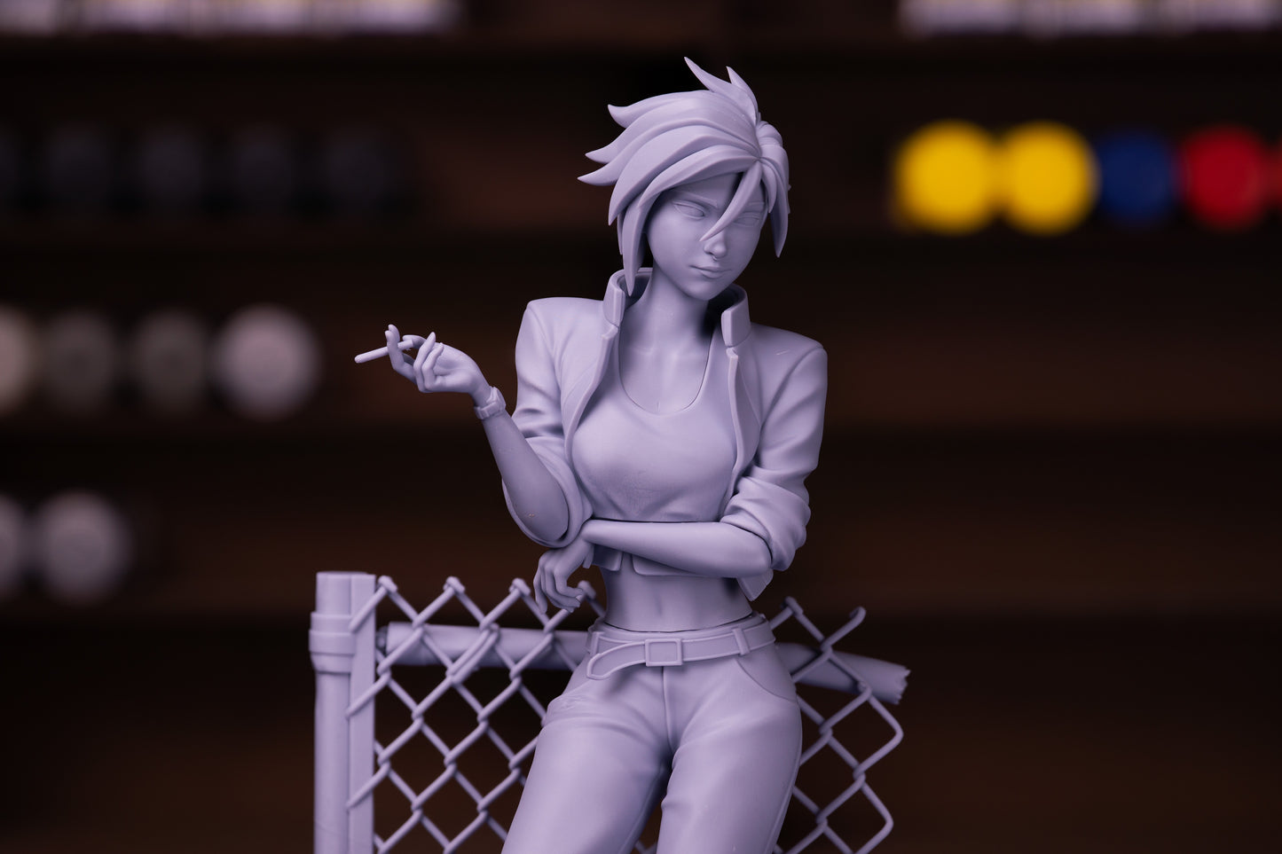 Invisigal from Dispatch by Neko Figurines | High Quality Resin Print | Painted Commissions available!