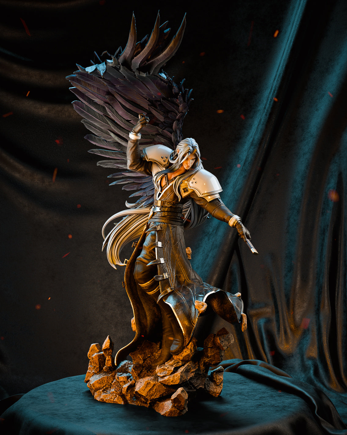 Sephiroth from Final Fantasy Fan-Model by CA3D