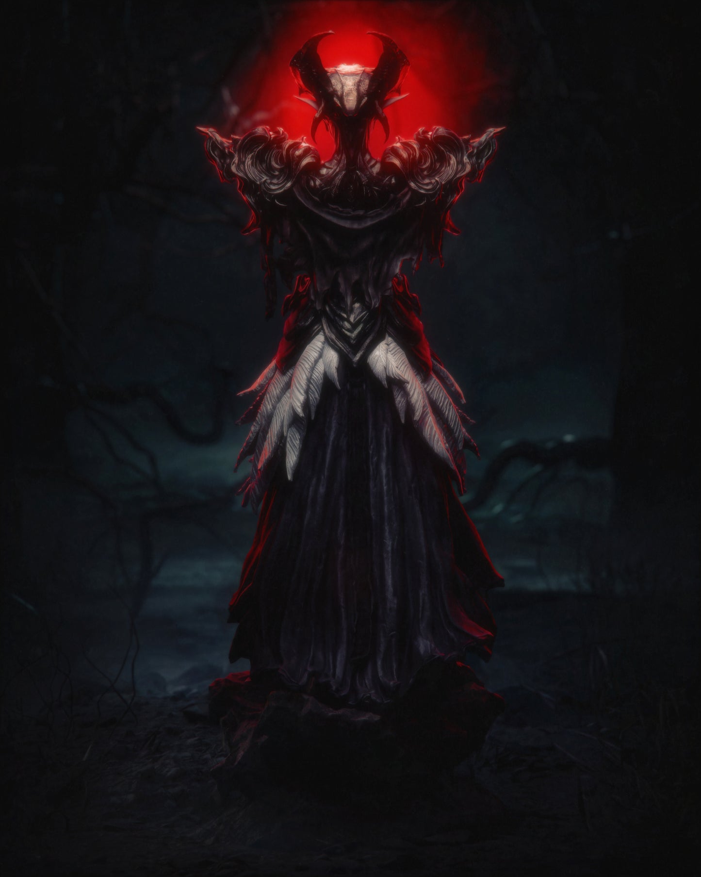 Queen of the Ashen Vale from Warcraft by CA3D | High Quality Resin Print | Painted Commissions available!