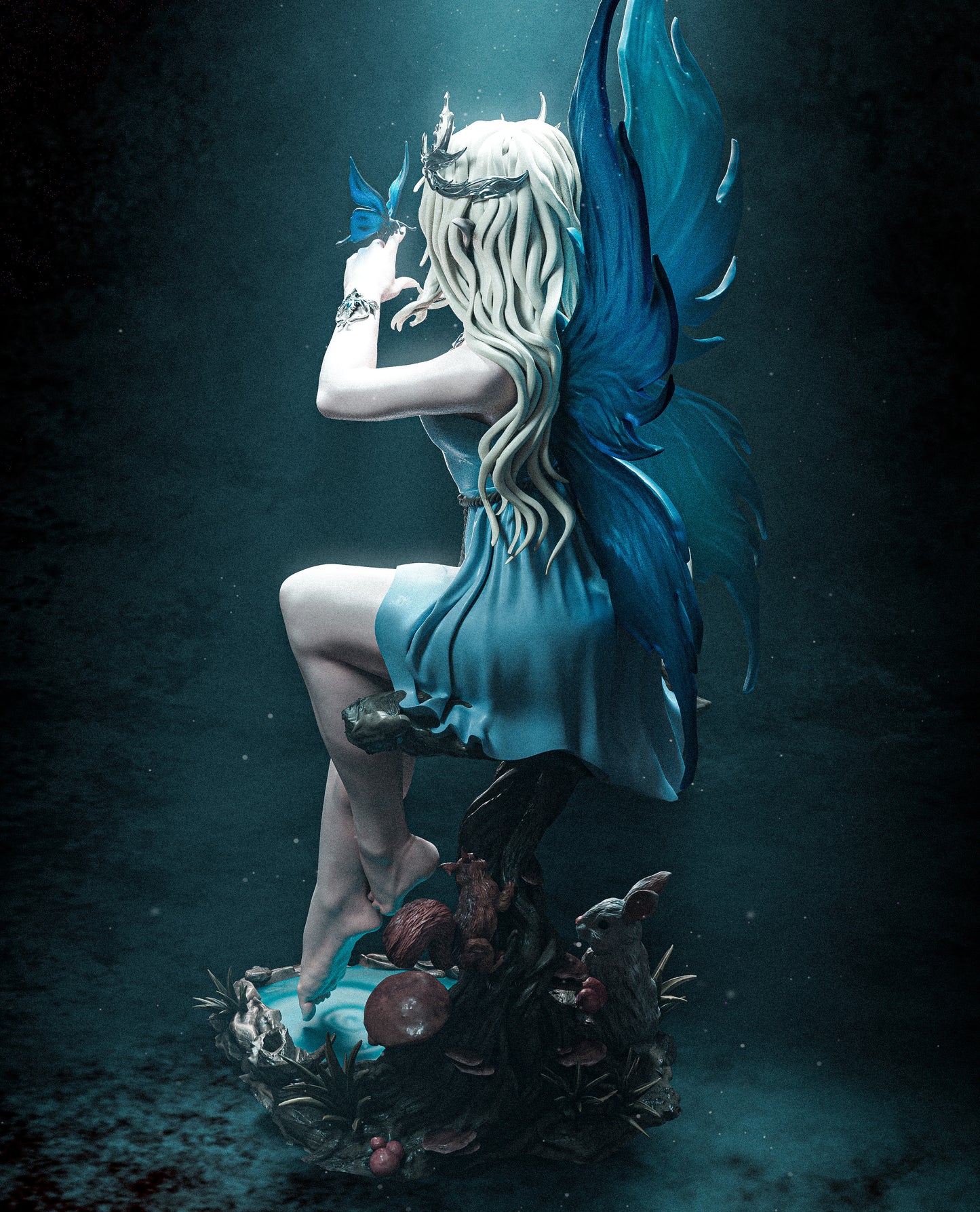 Fairy Queen by CA3D | High Quality Resin Print | Painted Commissions available! - Sephiknot