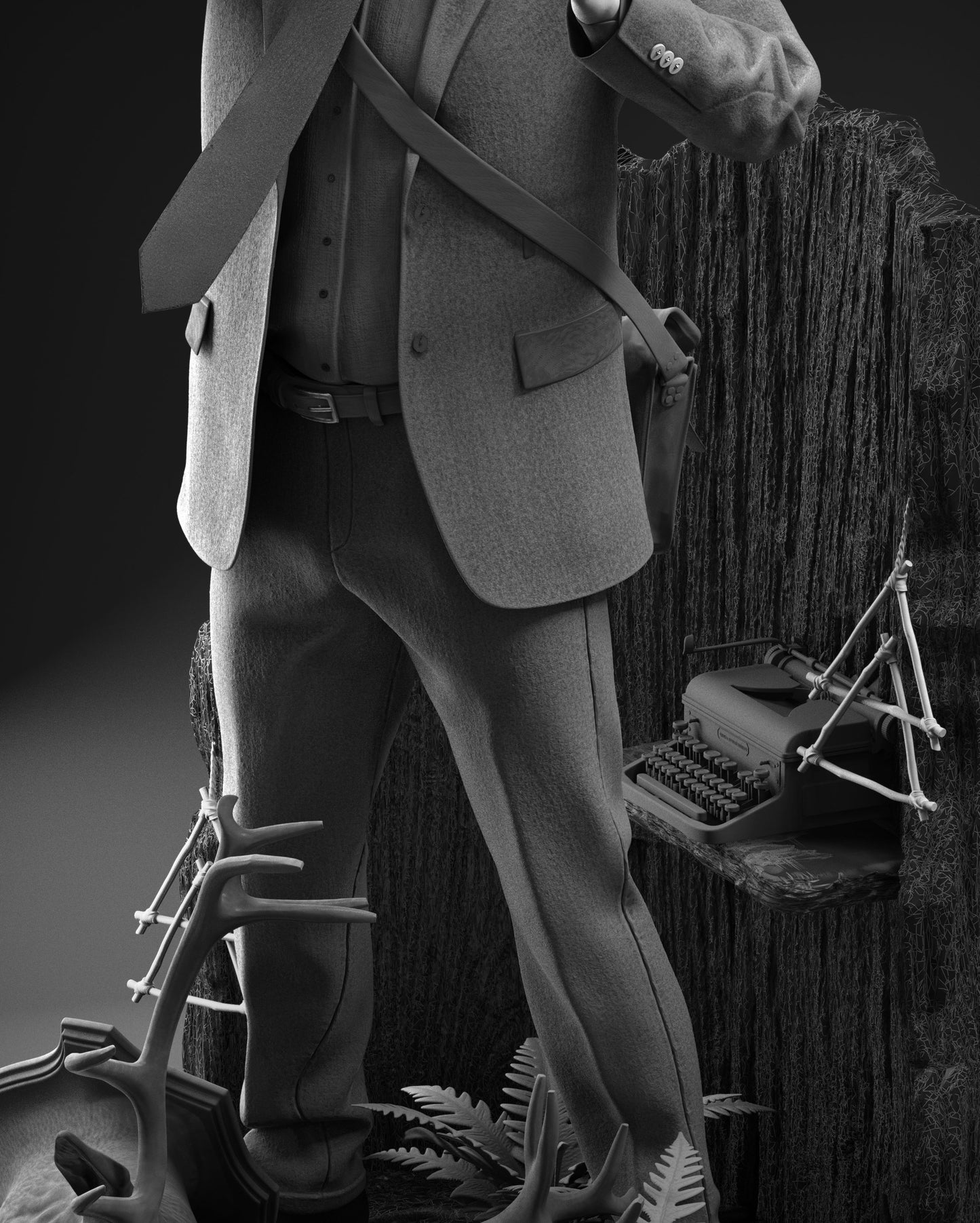 Alan Wake fanart by Sephiknot | High Quality Resin Print | Painted Commissions available! - Sephiknot