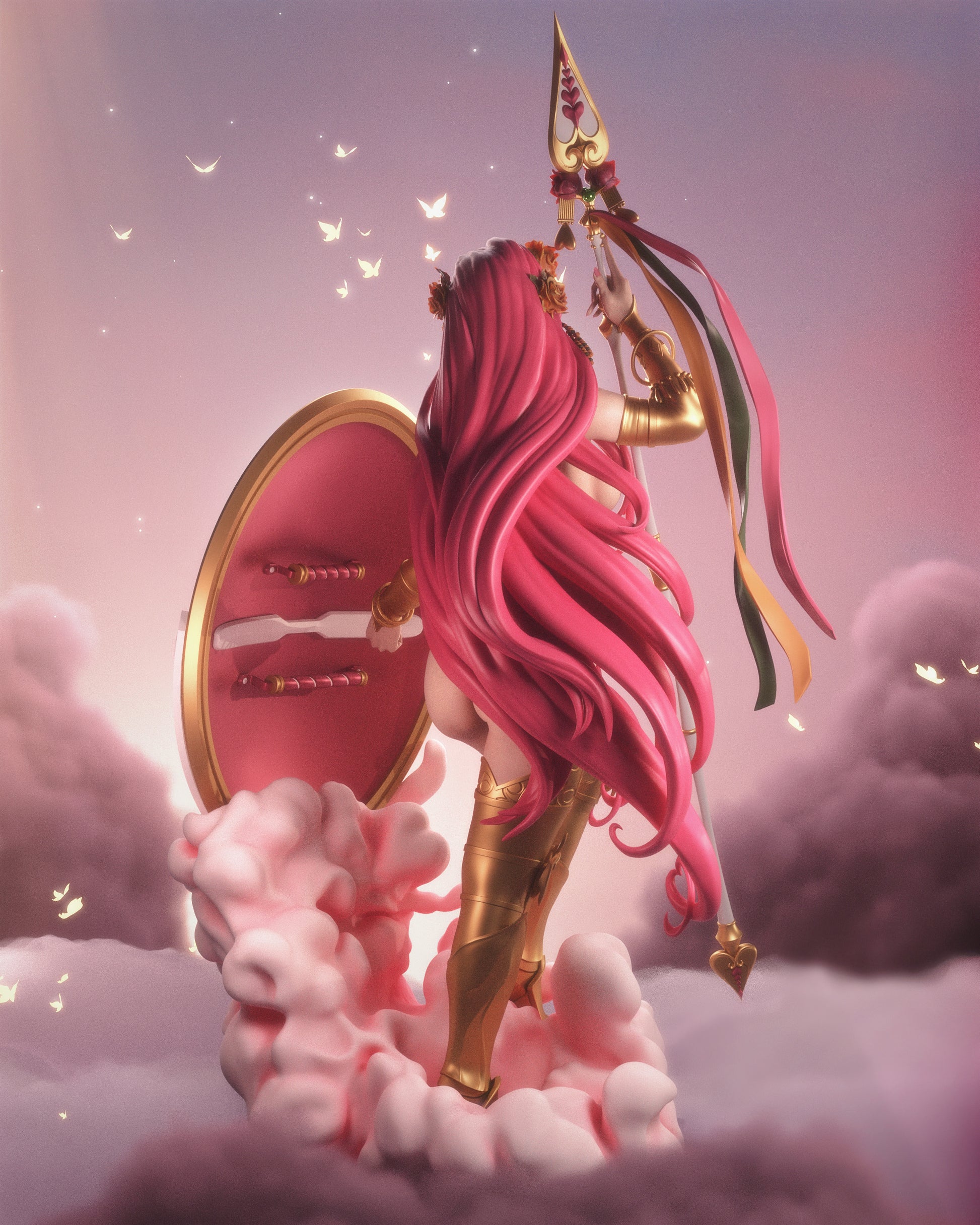 Aphrodite from Hades Fan-Made Model by CA3D - Sephiknot