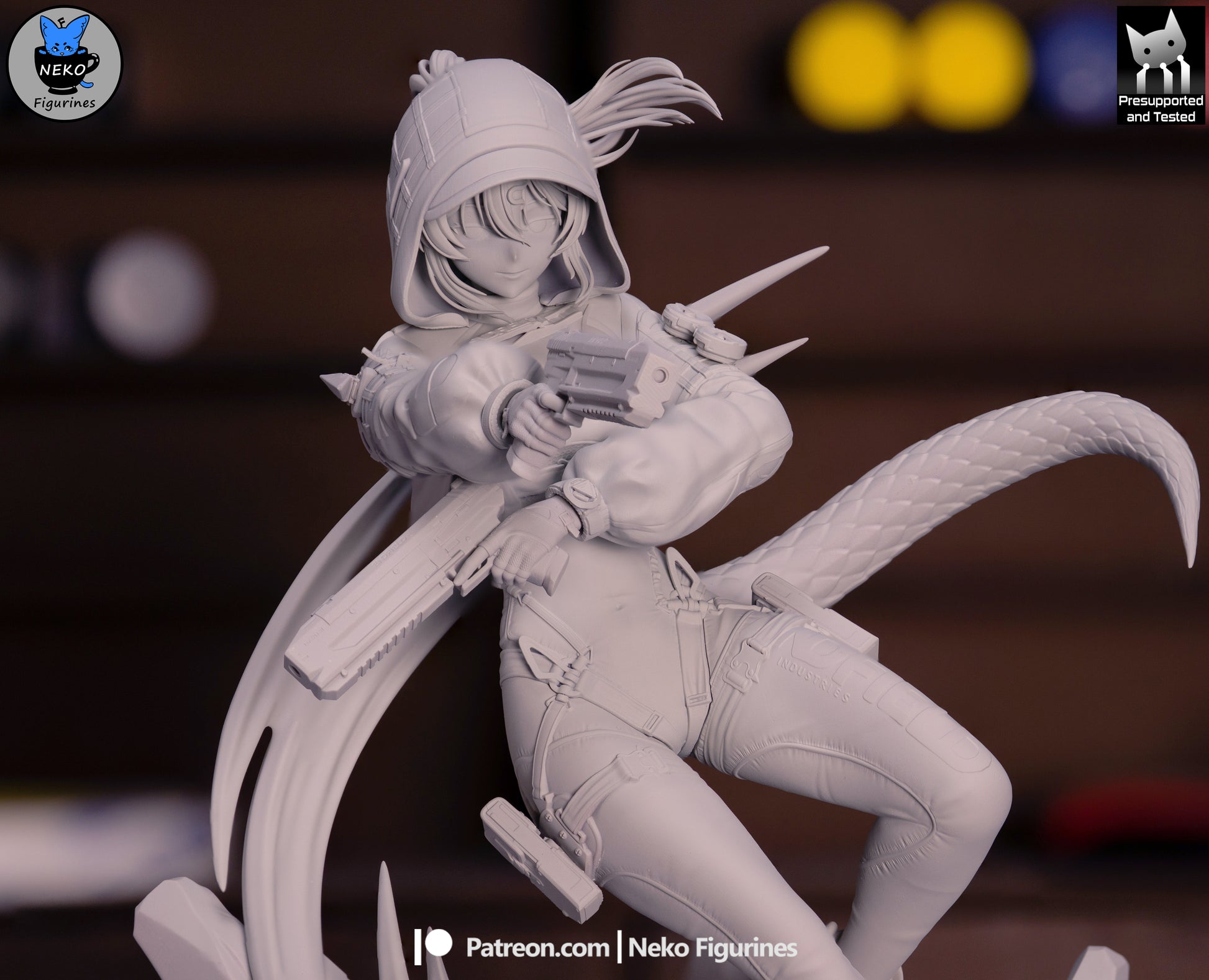 Flourite from Arknights: Endfield by Neko Figurines | High Quality Resin Print | Painted Commissions available! - Sephiknot