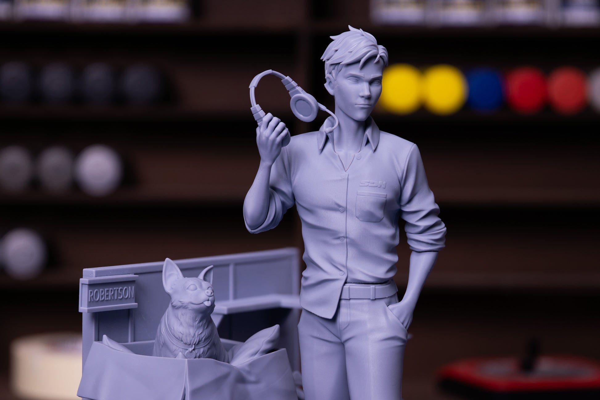 Robert from Dispatch by Neko Figurines | High Quality Resin Print | Painted Commissions available! - Sephiknot