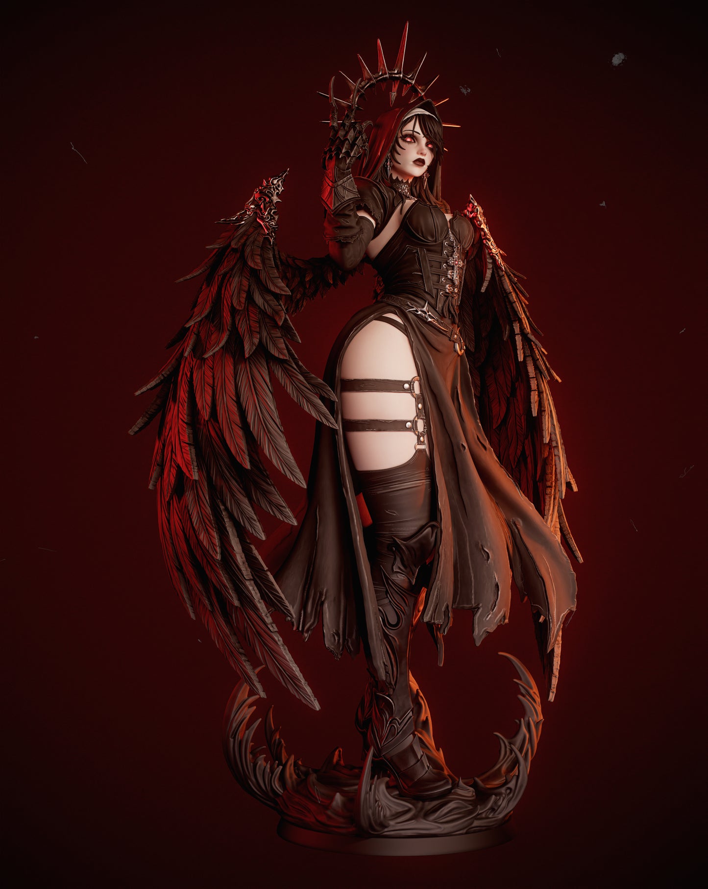 Corrupted Nun Original Model by CA3D - Sephiknot
