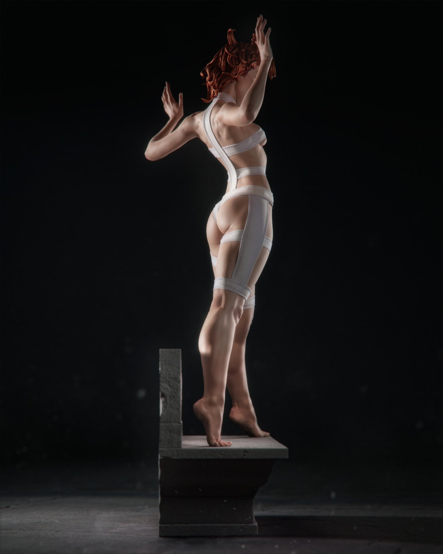 Leeloo from Fifth Element by CA3D | High Quality Resin Print | Painted Commissions available!