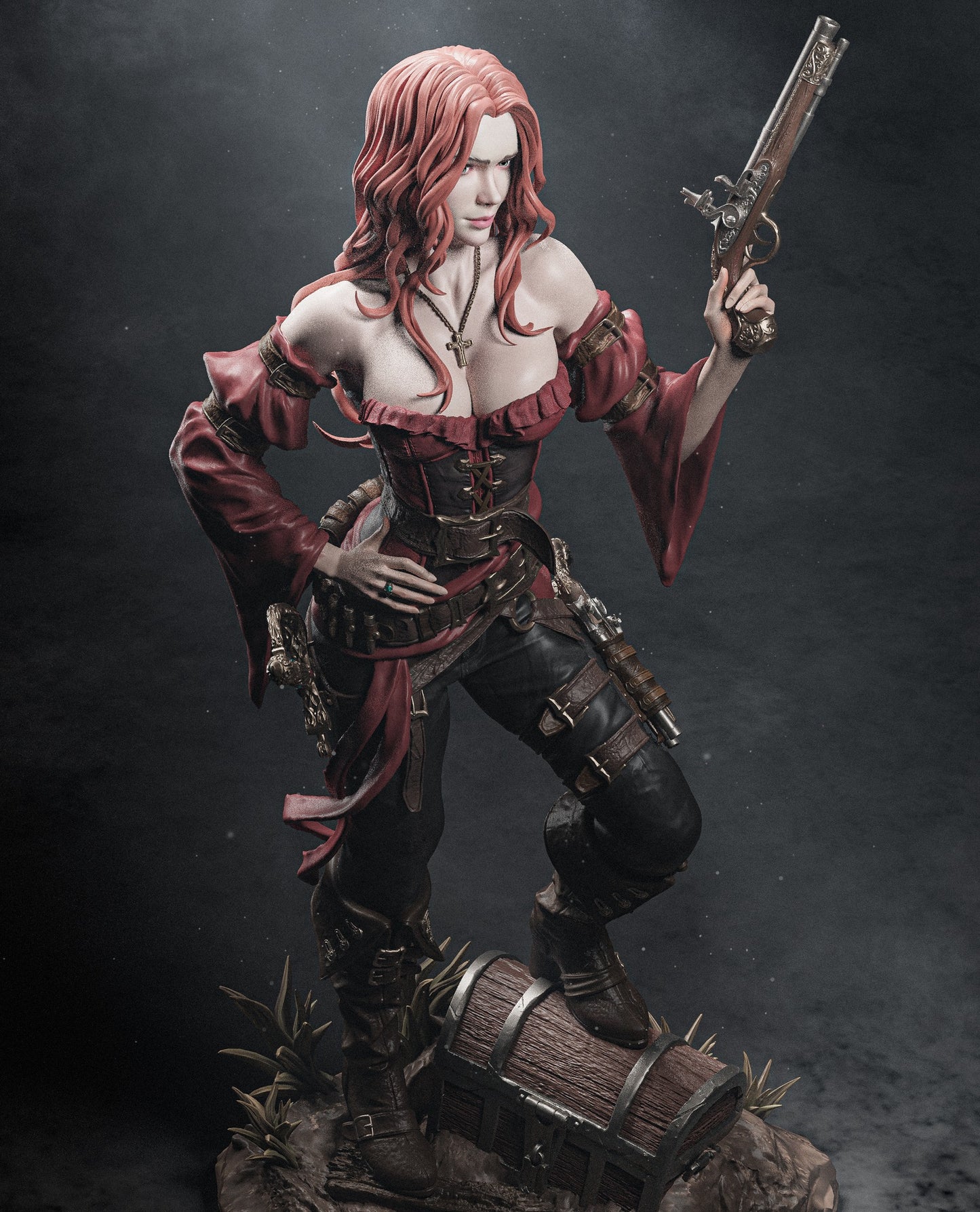 The Pirate original design by CA3D | High Quality Resin Print | Painted Commissions available!