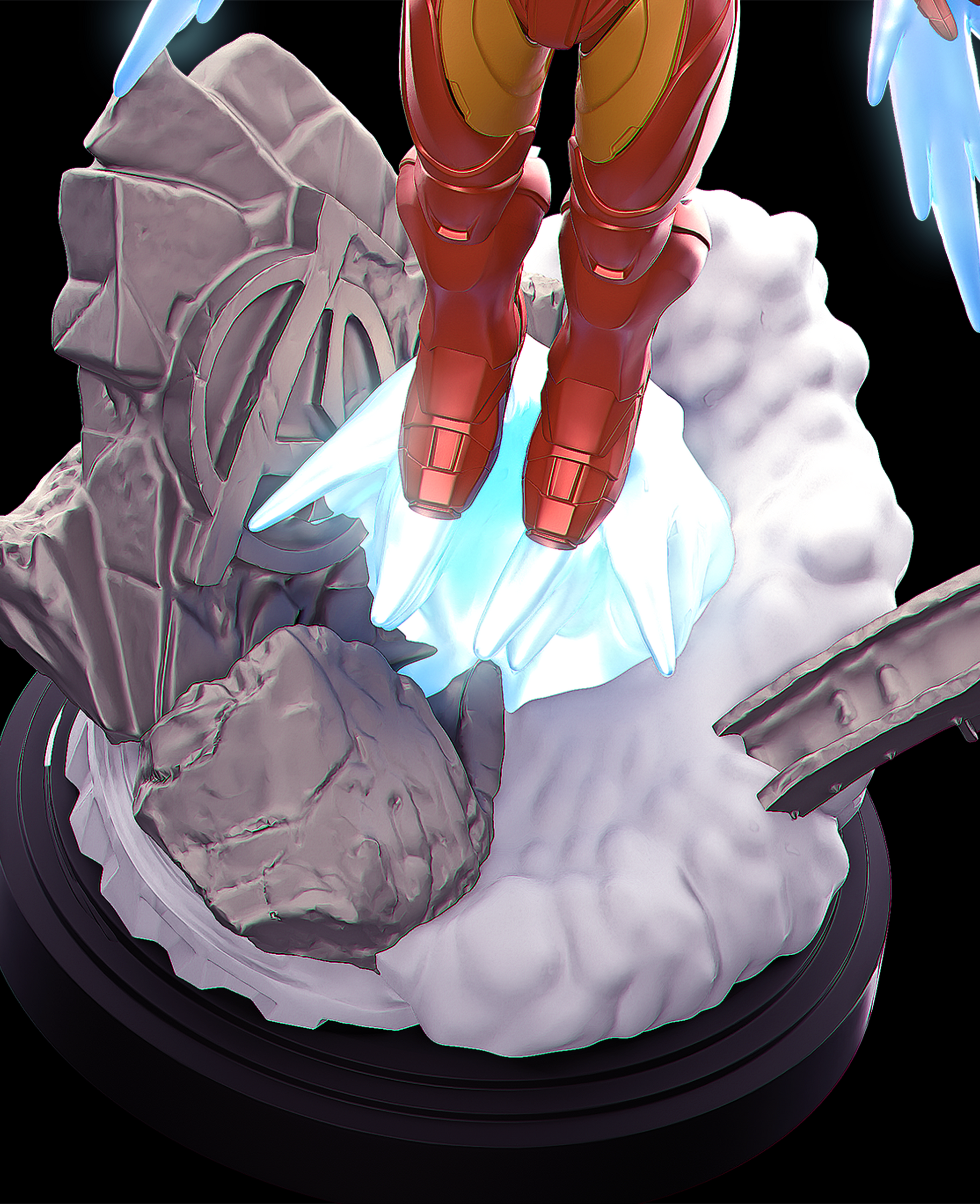Iron Man from Marvel by CA3D | High Quality Resin Print | Painted Commissions available! - Sephiknot