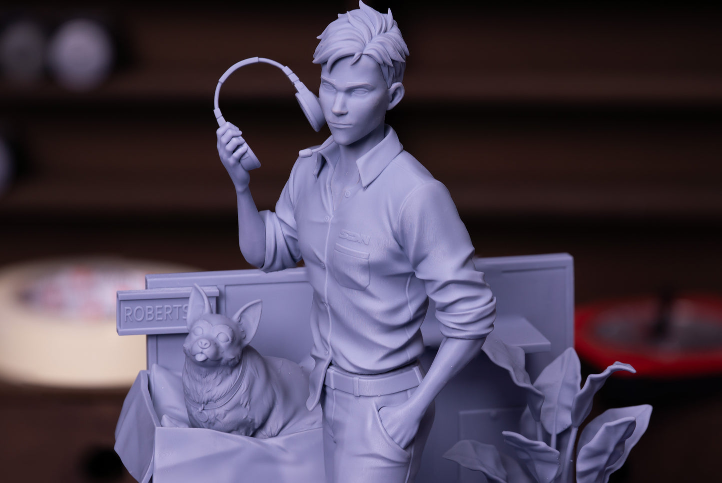 Robert from Dispatch by Neko Figurines | High Quality Resin Print | Painted Commissions available! - Sephiknot