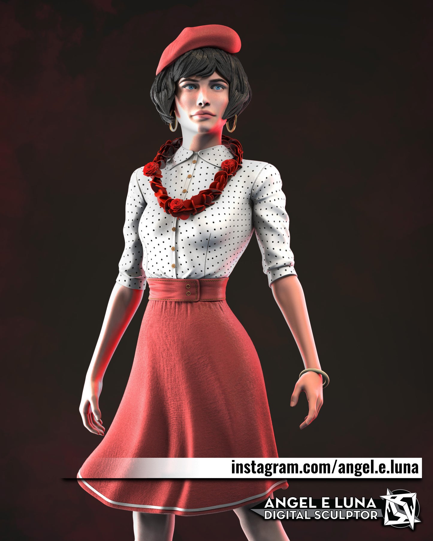 Gustave and Sophie from Clair Obscure Fan-Made Model by angel.e.luna LIMITED EDITION