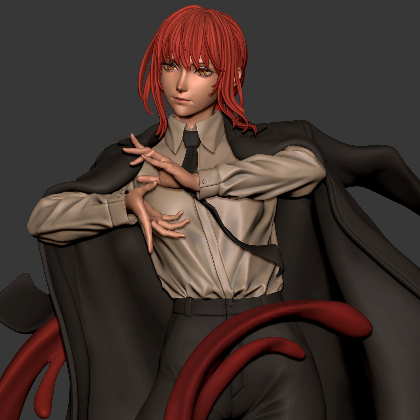 Makima from Chainsaw Man Fan-Made Model by CA3D - Sephiknot