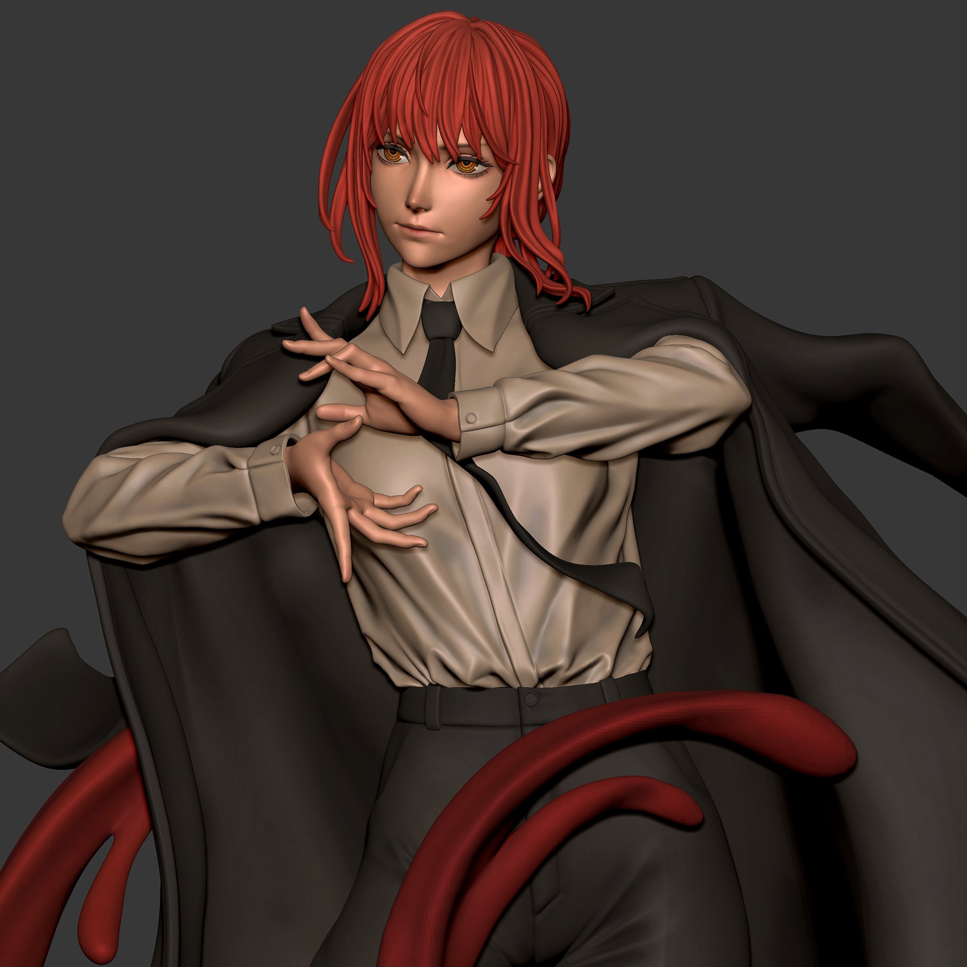 Makima from Chainsaw Man Fan-Made Model by CA3D - Sephiknot