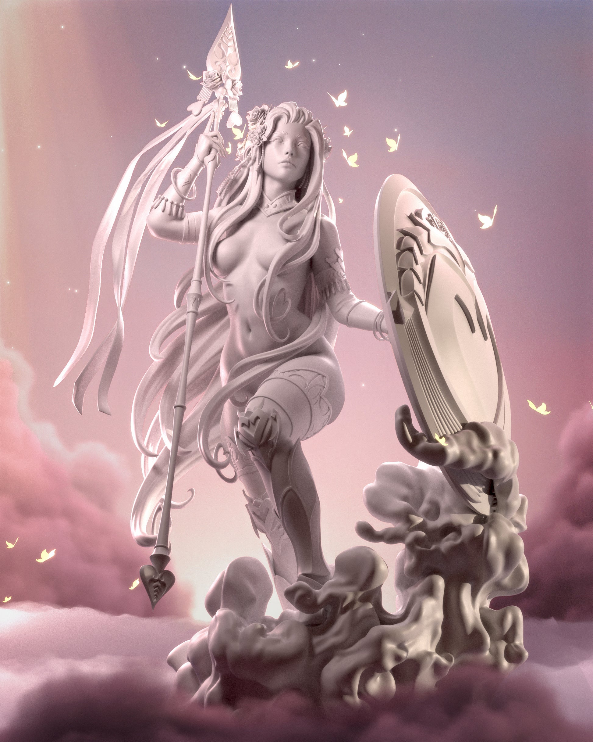 Aphrodite from Hades Fan-Made Model by CA3D - Sephiknot