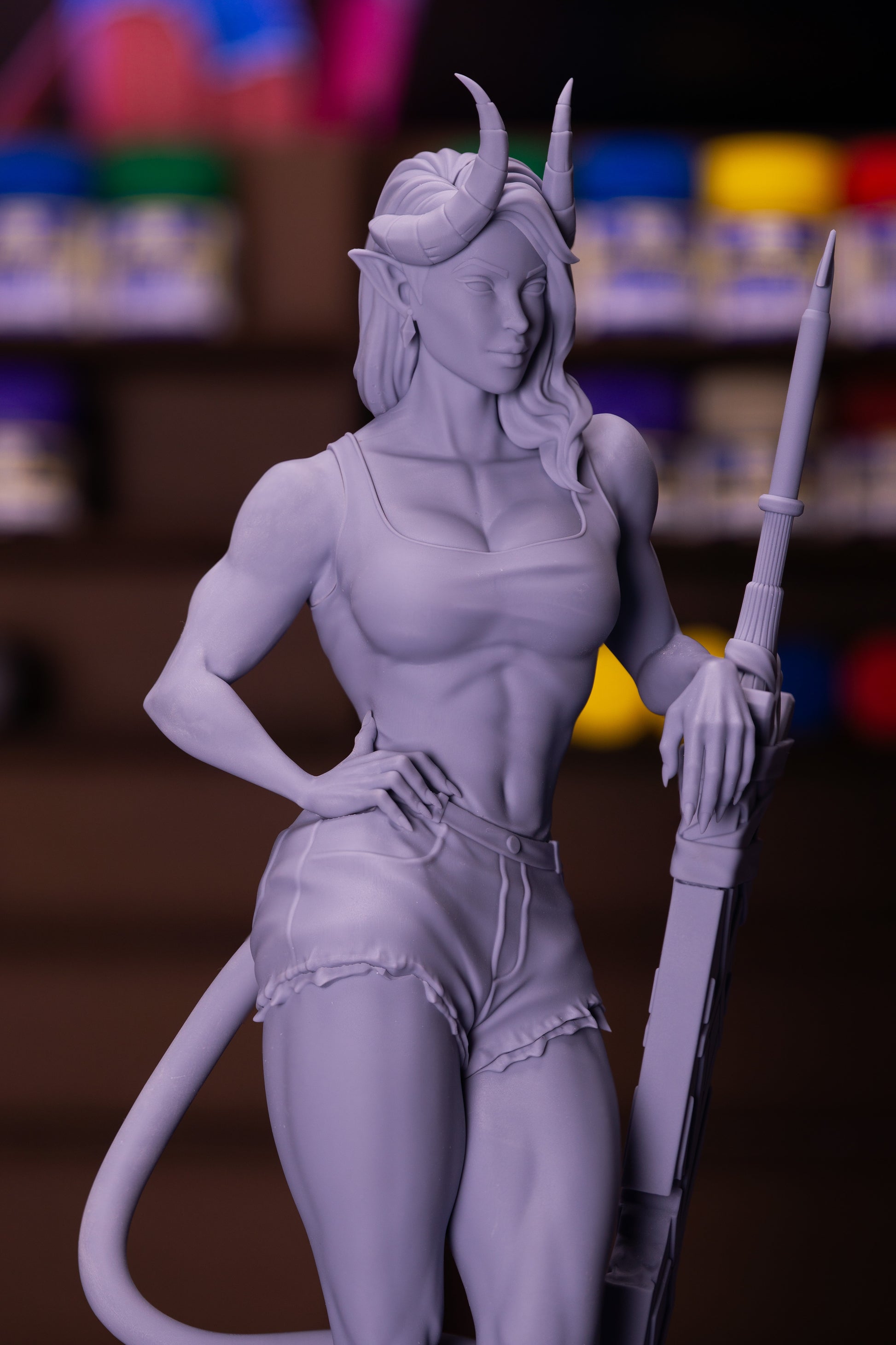 Malevola from Dispatch by Neko Figurines | High Quality Resin Print | Painted Commissions available! - Sephiknot