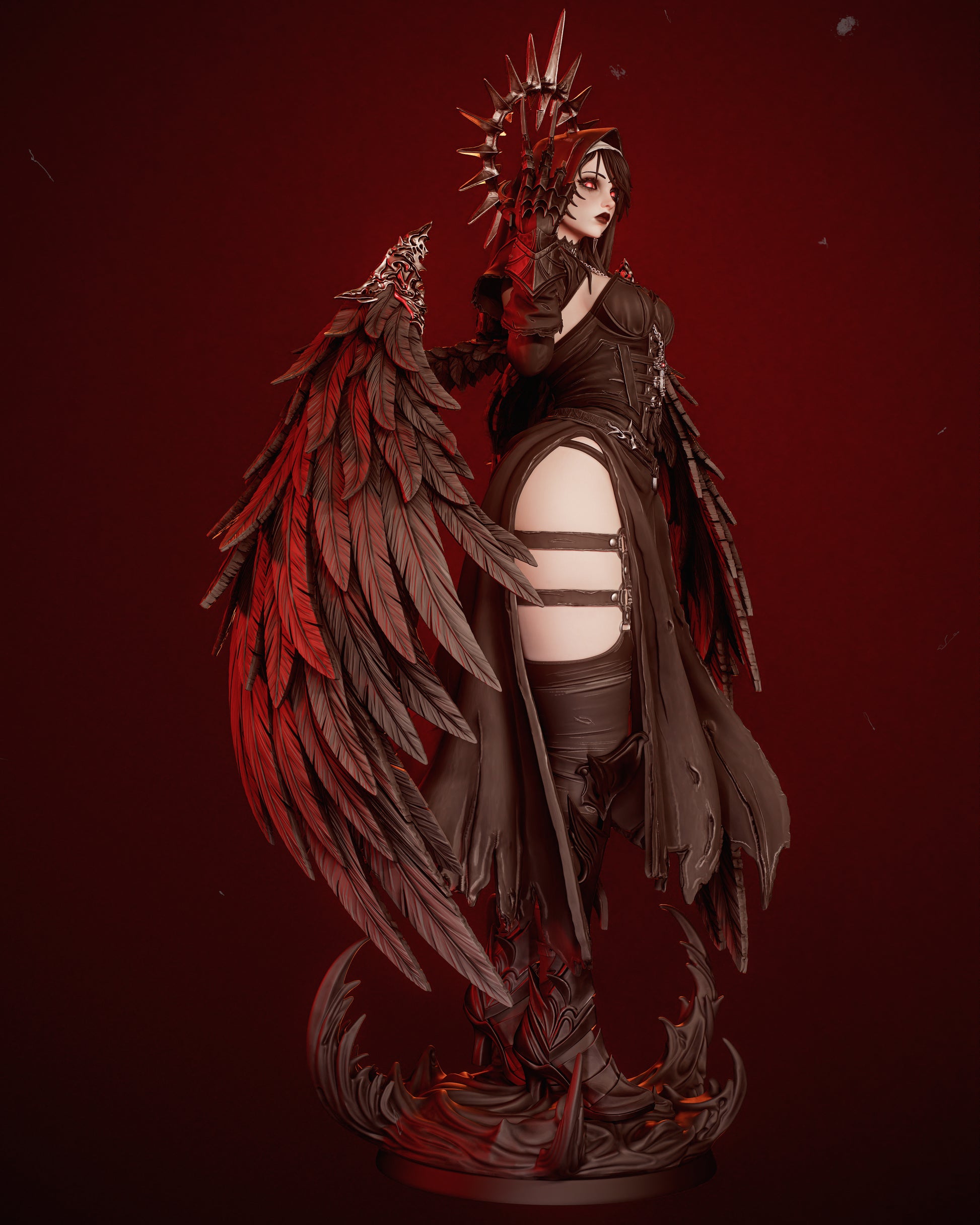 Corrupted Nun Original Model by CA3D - Sephiknot