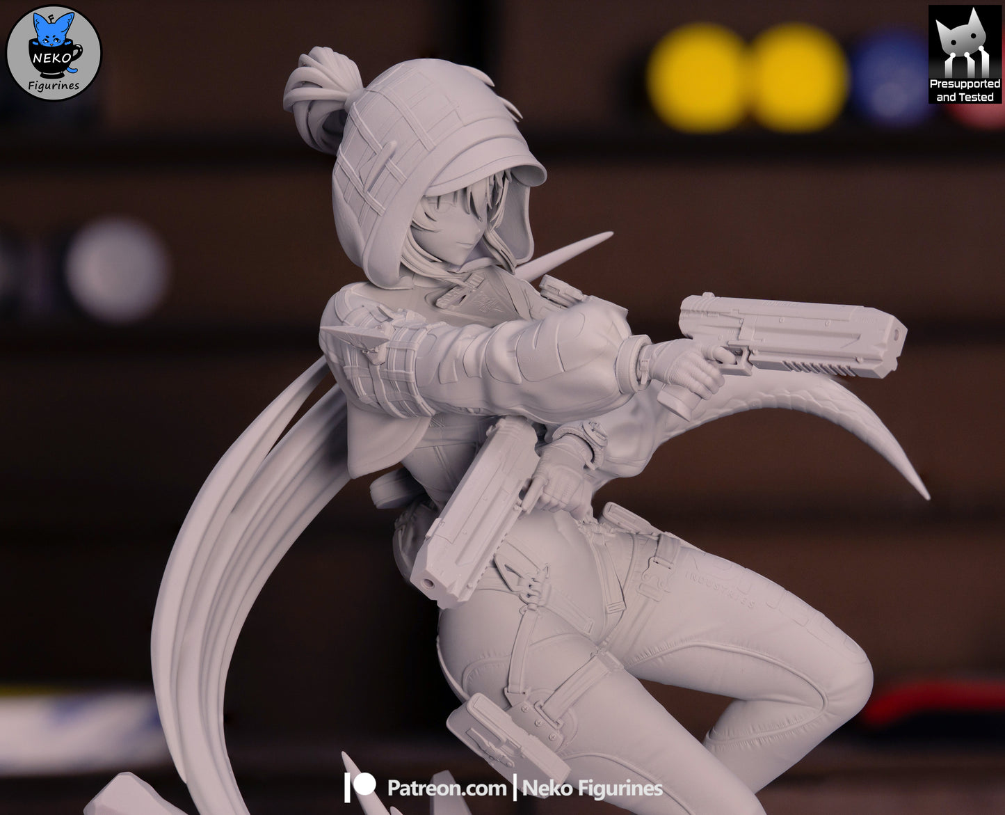 Flourite from Arknights: Endfield by Neko Figurines | High Quality Resin Print | Painted Commissions available! - Sephiknot