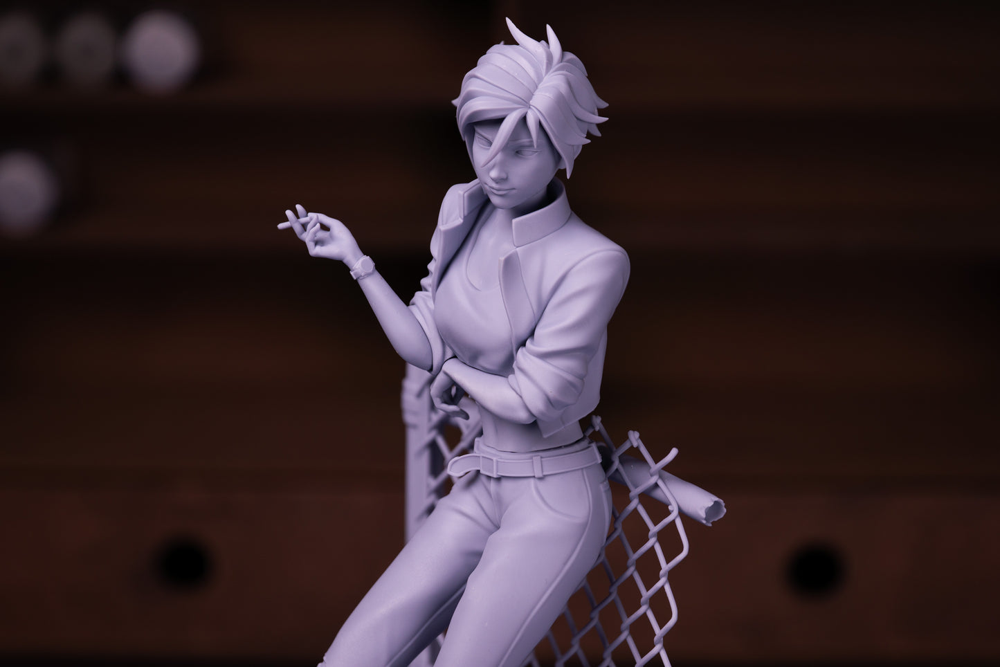 Invisigal from Dispatch by Neko Figurines | High Quality Resin Print | Painted Commissions available!