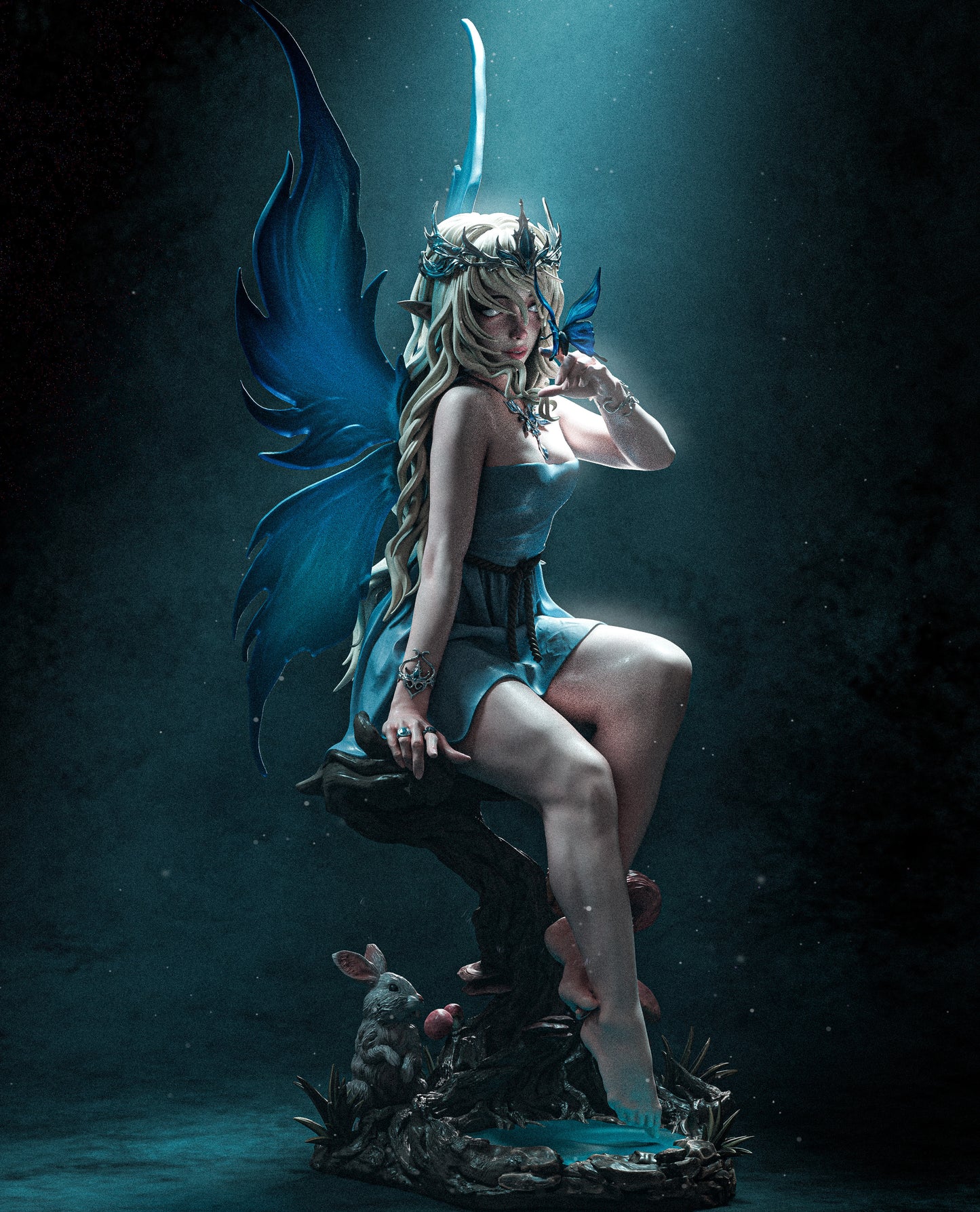 Fairy Queen by CA3D | High Quality Resin Print | Painted Commissions available! - Sephiknot