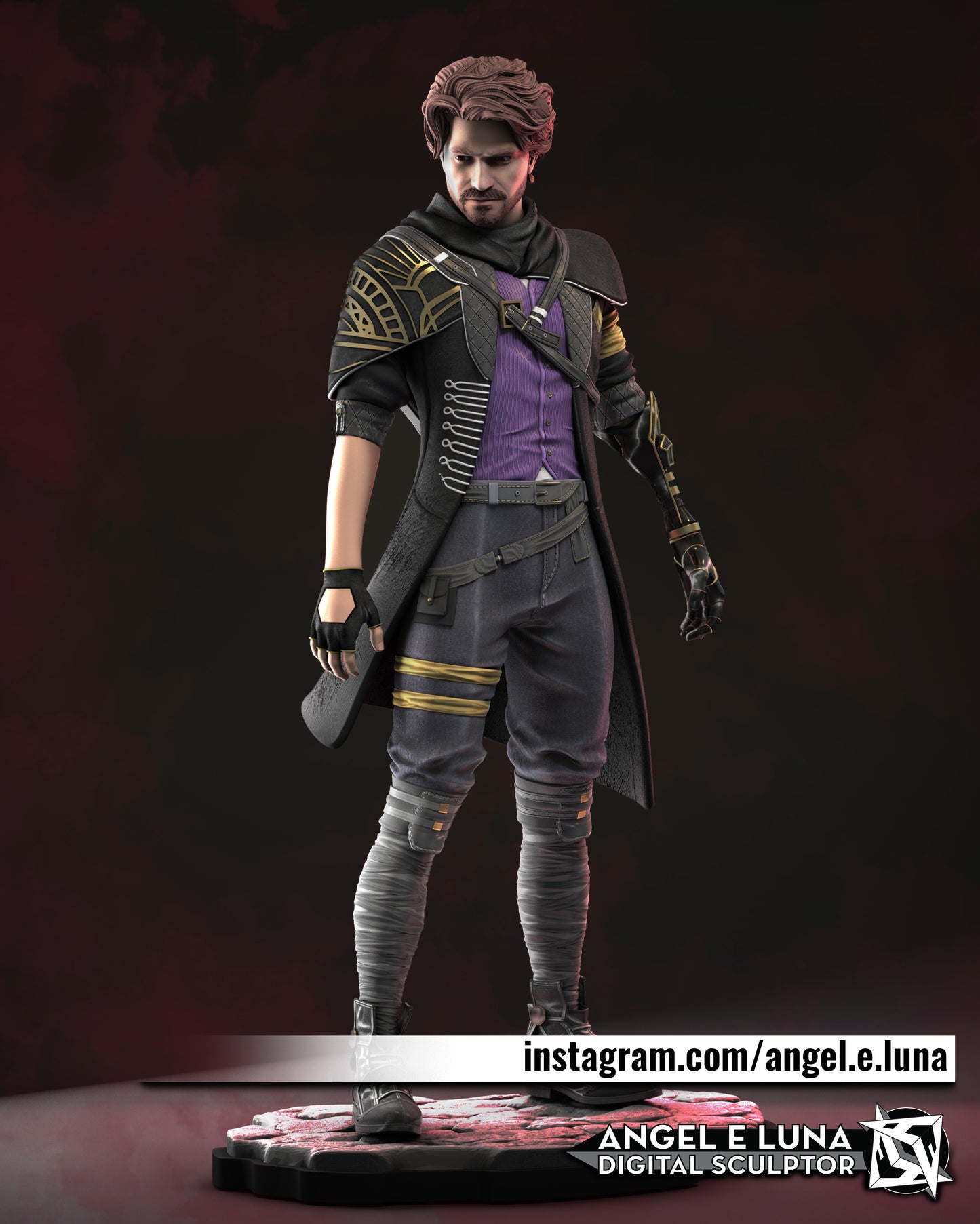 Gustave and Sophie from Clair Obscure Fan-Made Model by angel.e.luna LIMITED EDITION