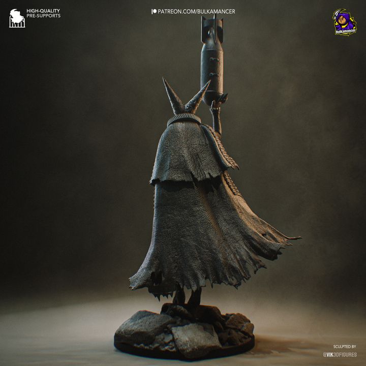 Artillery Witch from Trench Crusade Fan-Made Model by Bulkamancer