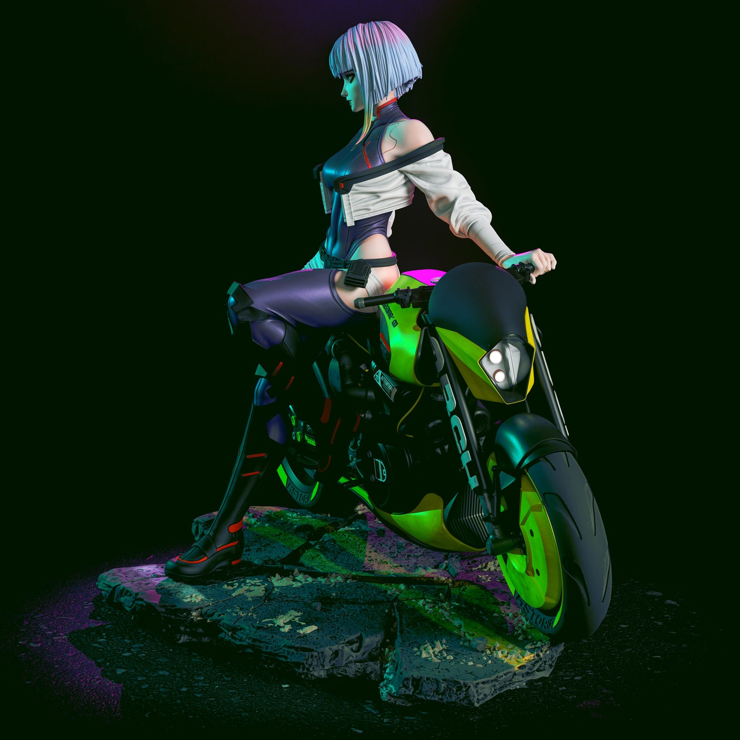 Lucy by CA3D | High Quality Resin Print | Painted Commissions available!