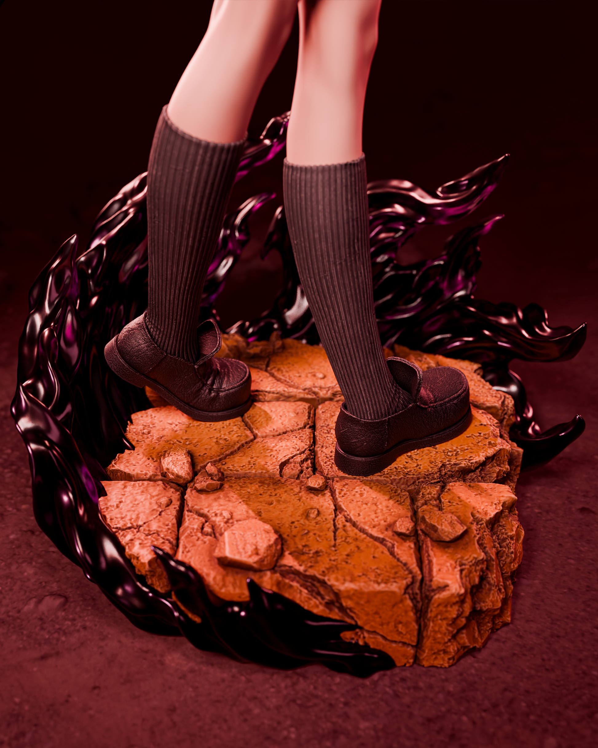 Akame from Akame ga Kill by CA3D | High Quality Resin Print | Painted Commissions available! - Sephiknot