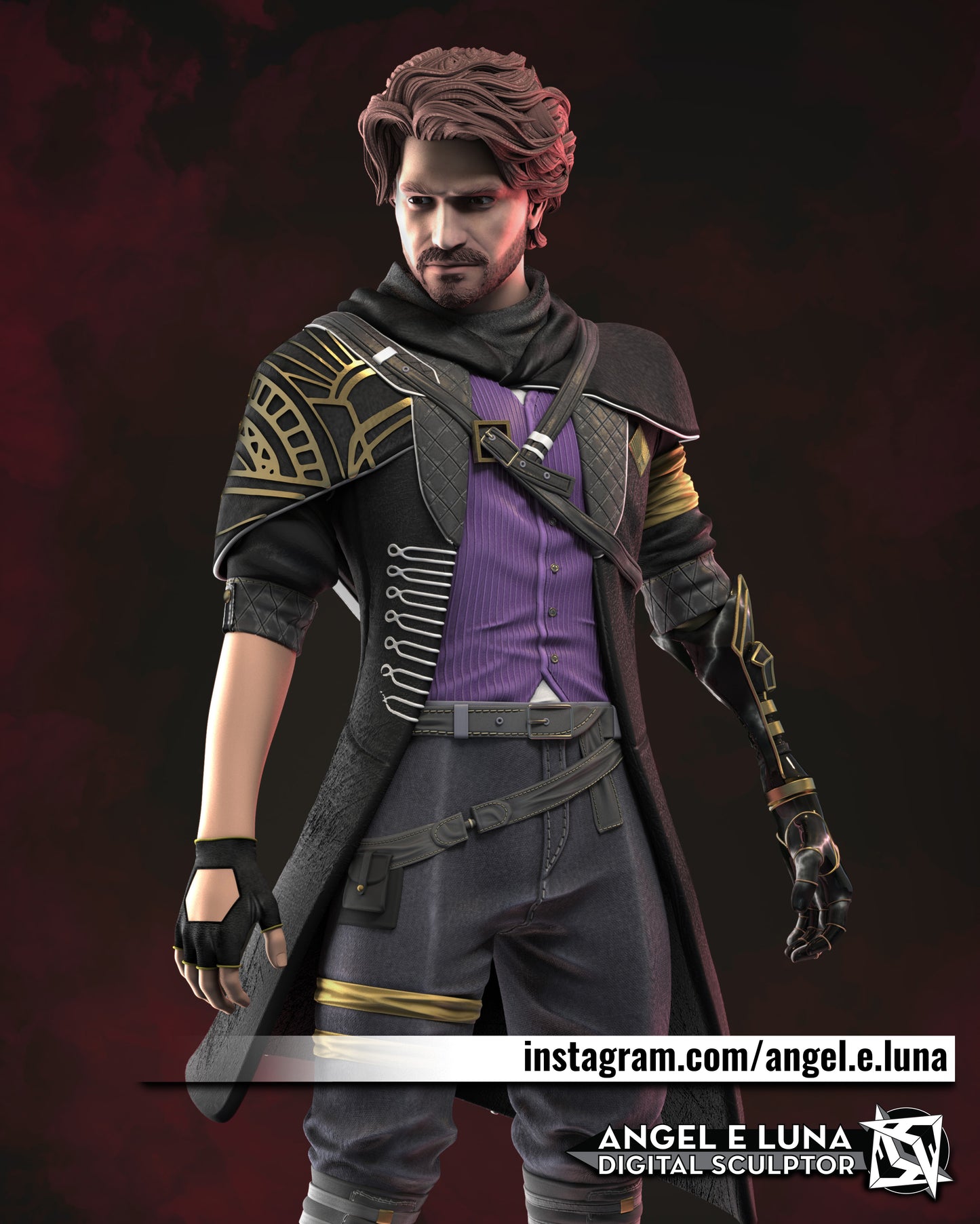 Gustave and Sophie from Clair Obscure Fan-Made Model by angel.e.luna LIMITED EDITION