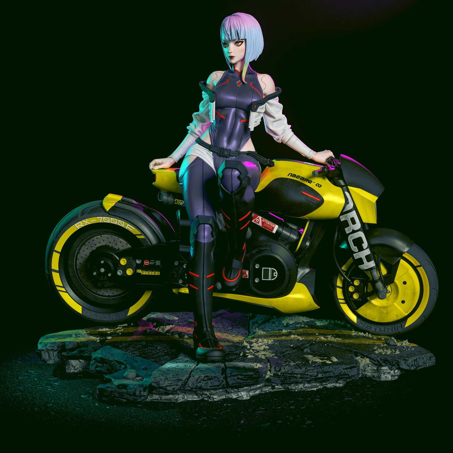 Lucy by CA3D | High Quality Resin Print | Painted Commissions available!